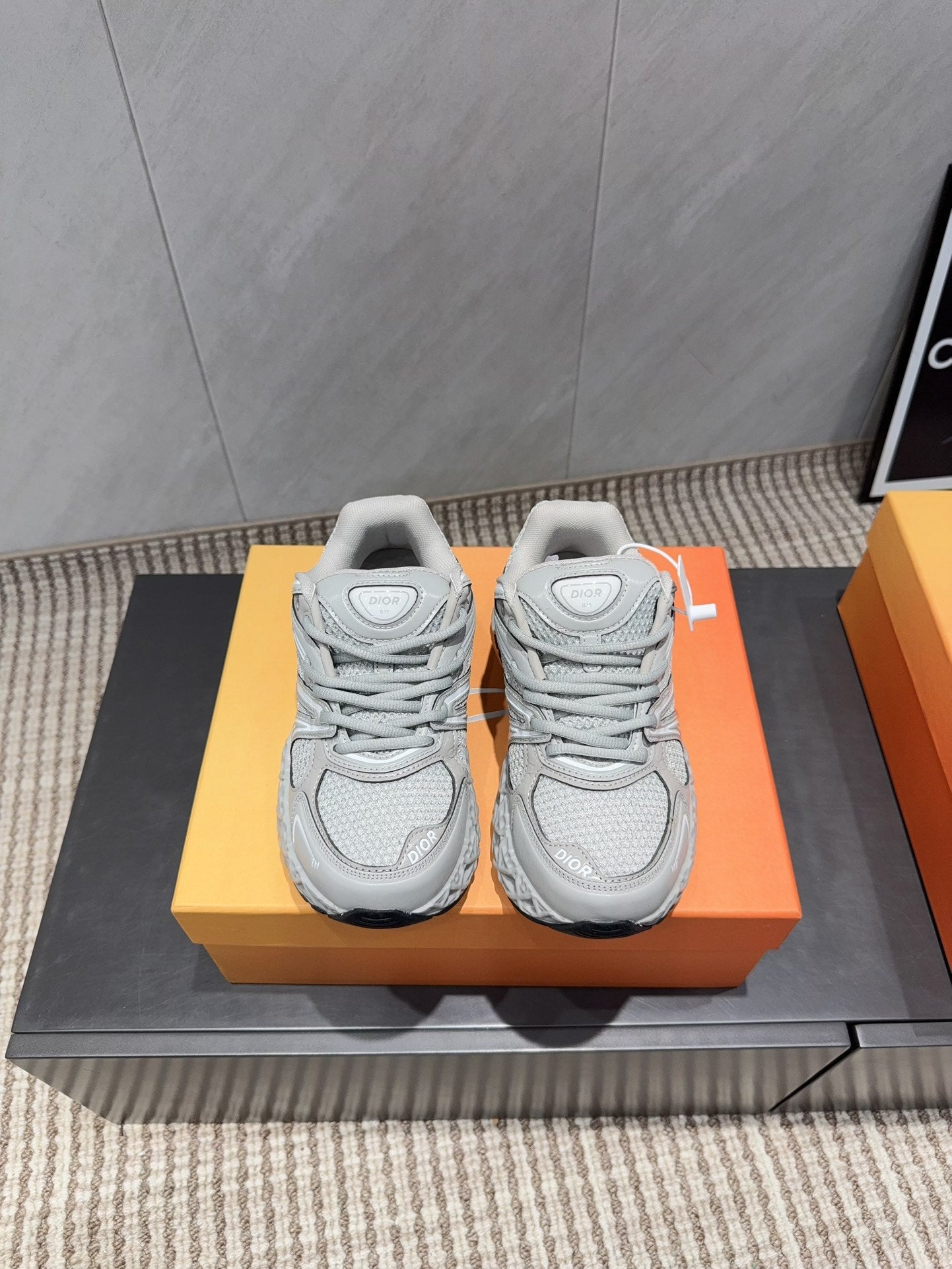 CD B35 NXXT Sneaker Grey Rubber Mesh 614261