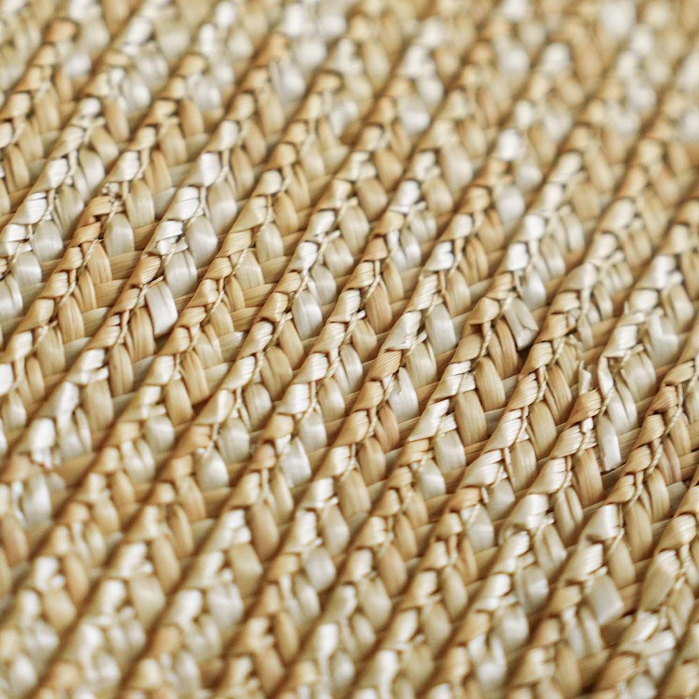 CC 25/26 Smal Flap Bag 23cm Beige Yellow Straw Lambskin