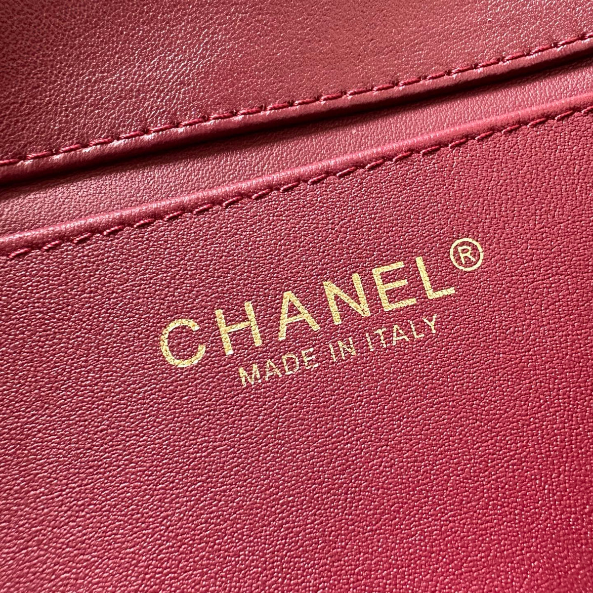 Chanel 2026 Pouch With Leather Strap 25cm Calfskin Suede