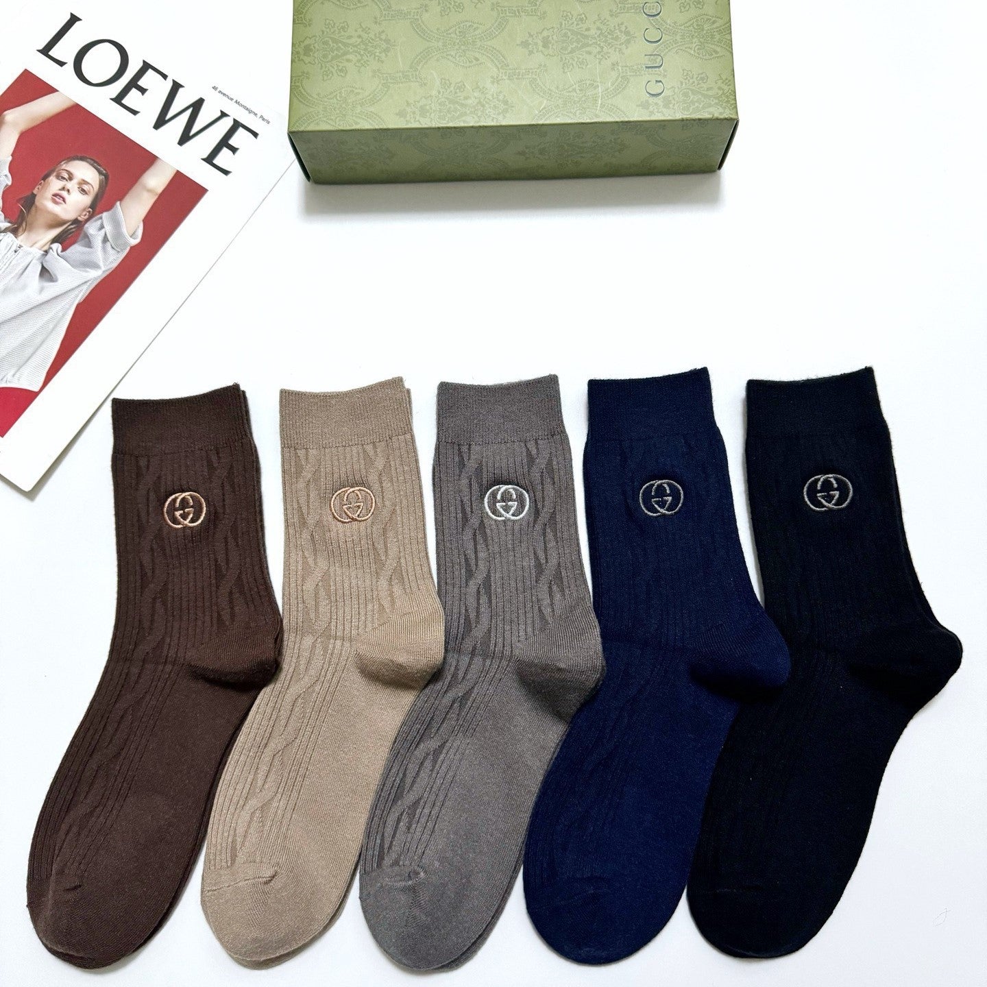 Mid-Calf Socks 152337 (1 BOX)