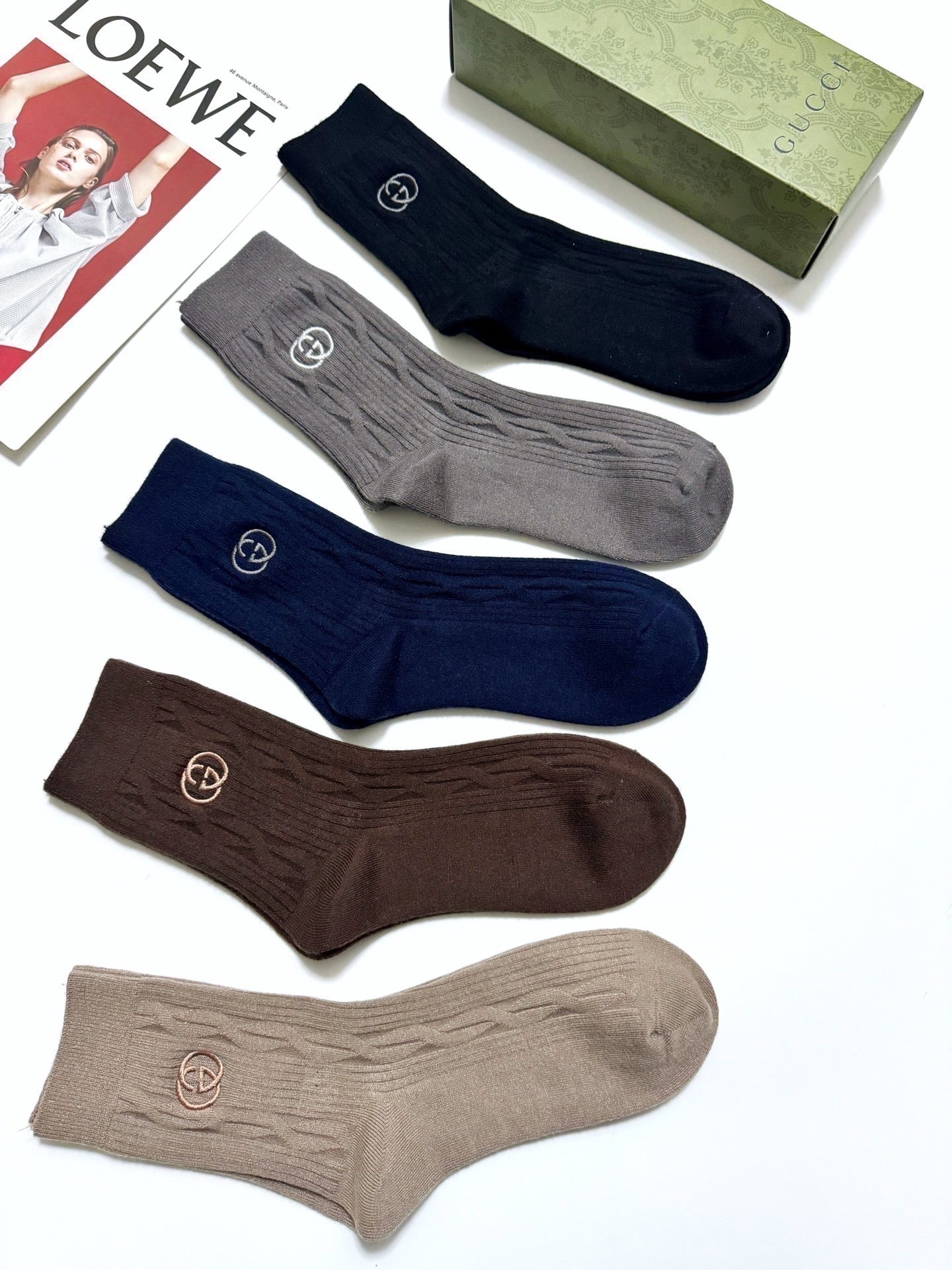 Mid-Calf Socks 152337 (1 BOX)