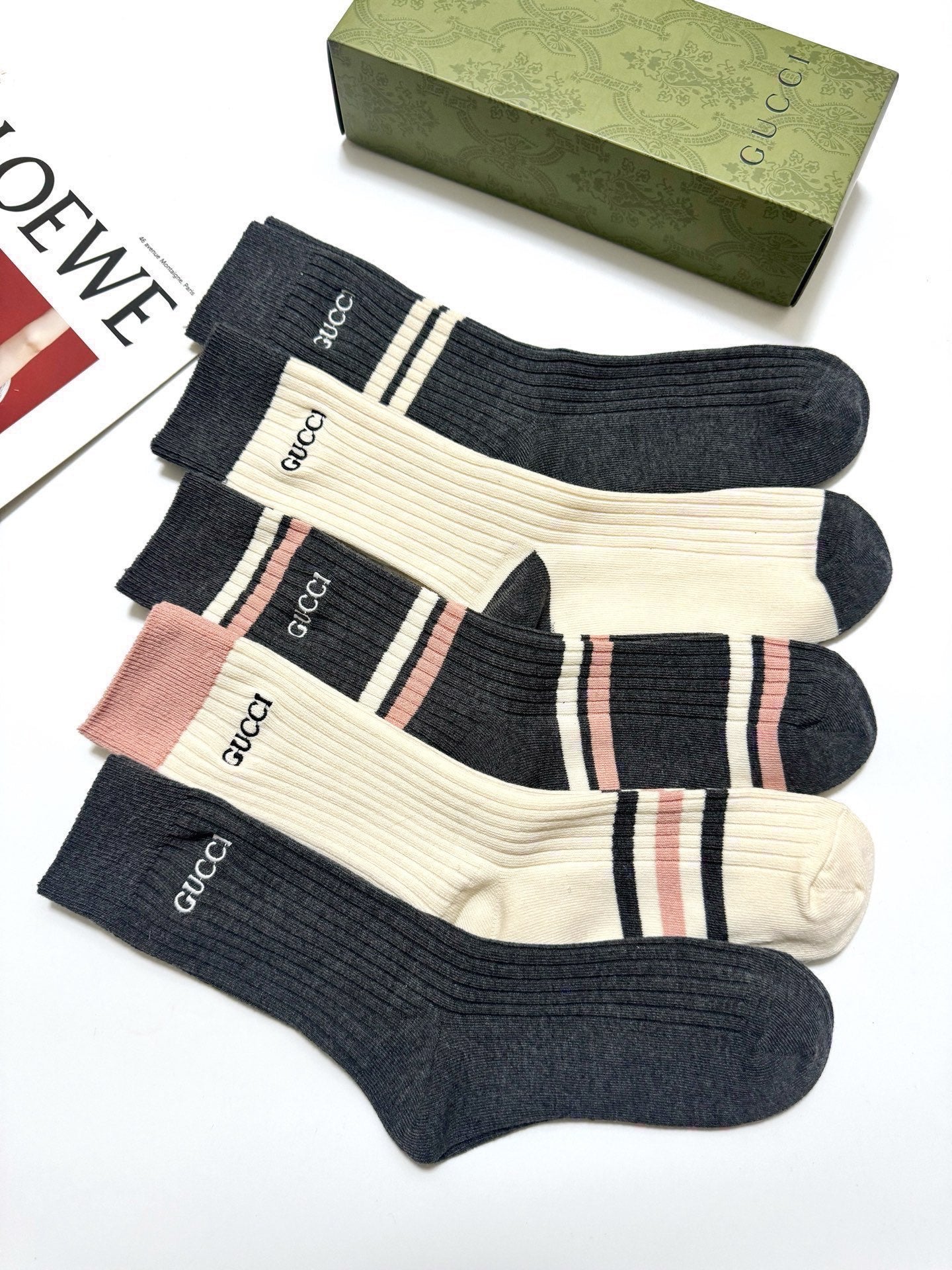 Mid-Calf Socks 152345 (1 BOX)