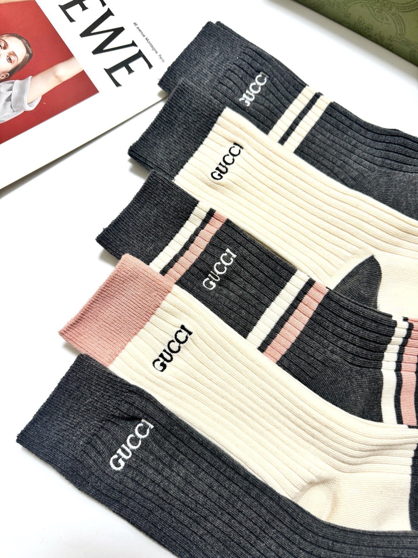 Mid-Calf Socks 152345 (1 BOX)