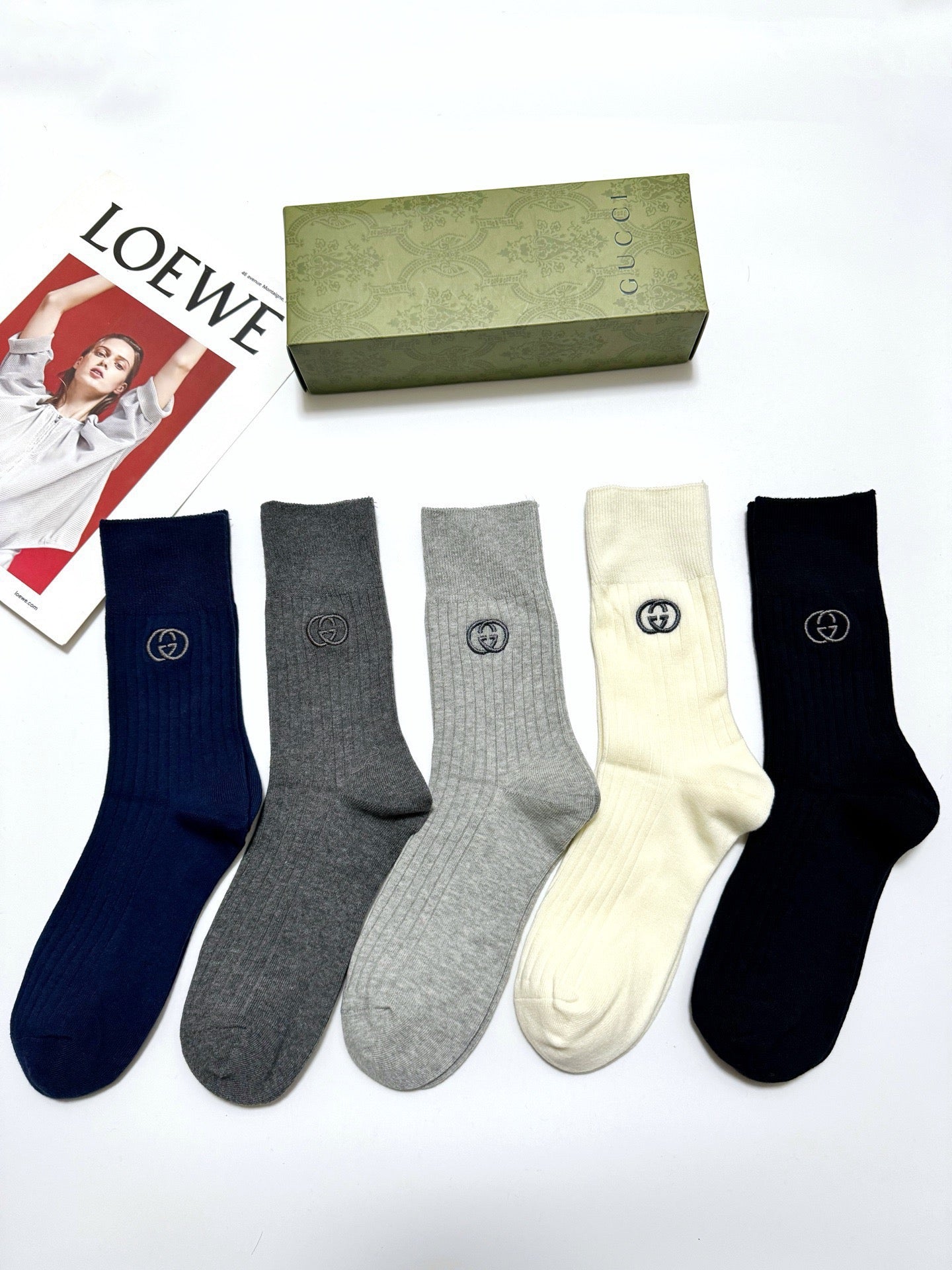 Mid-Calf Socks 152356 (1 BOX)