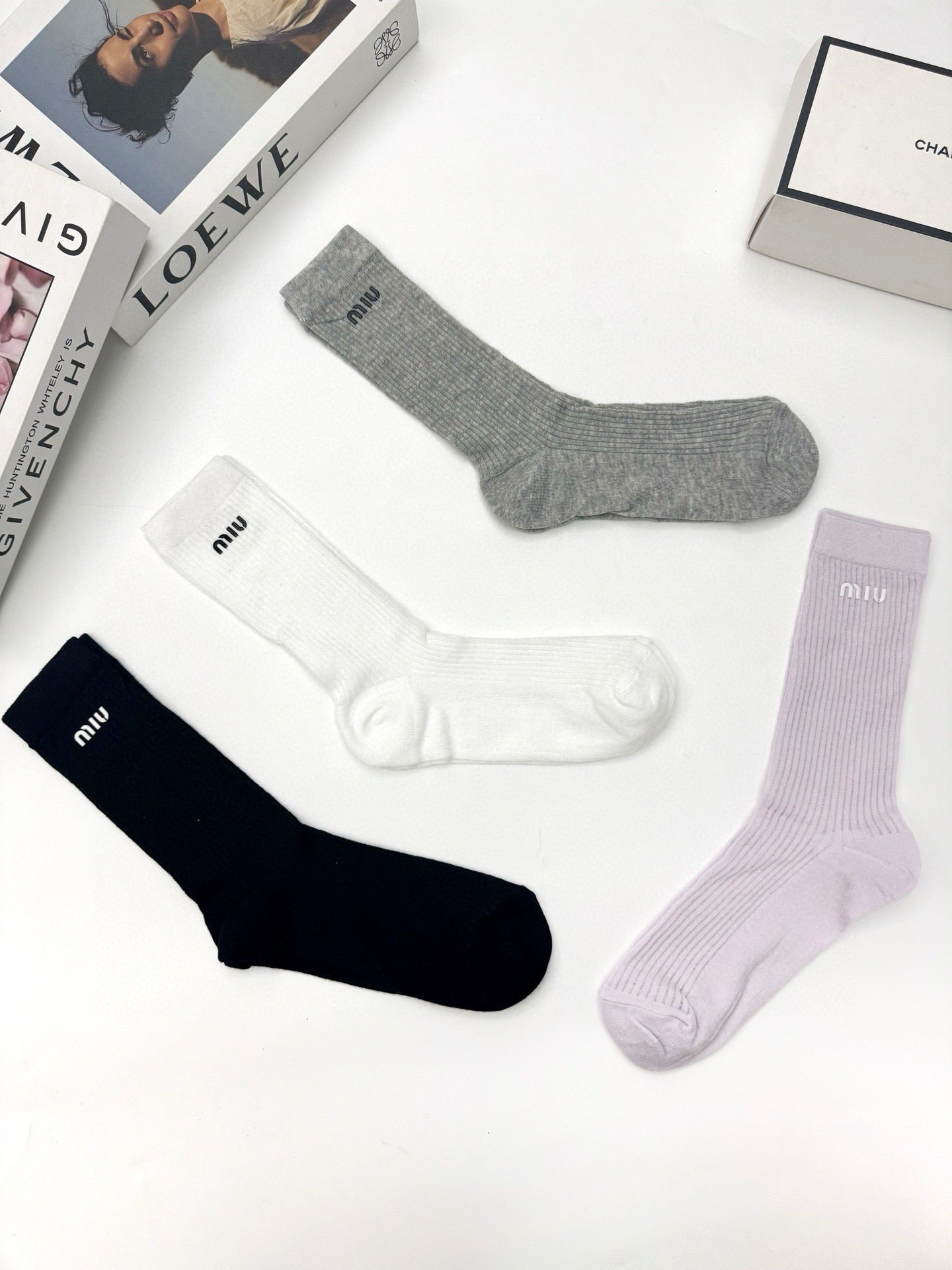 MID-CALF SOCKS 436642 (1 BOX)