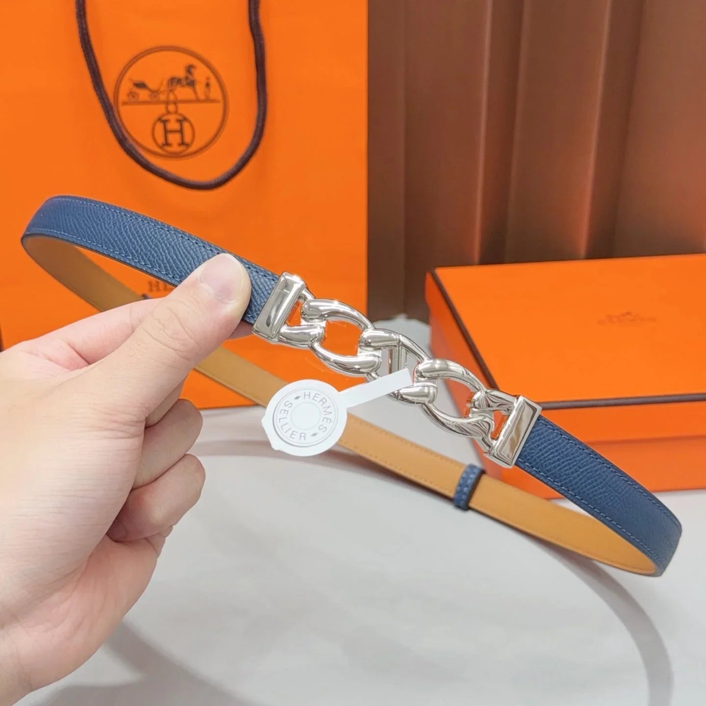 Hermes 2026 Kelly Belt 18mm Leather 216397