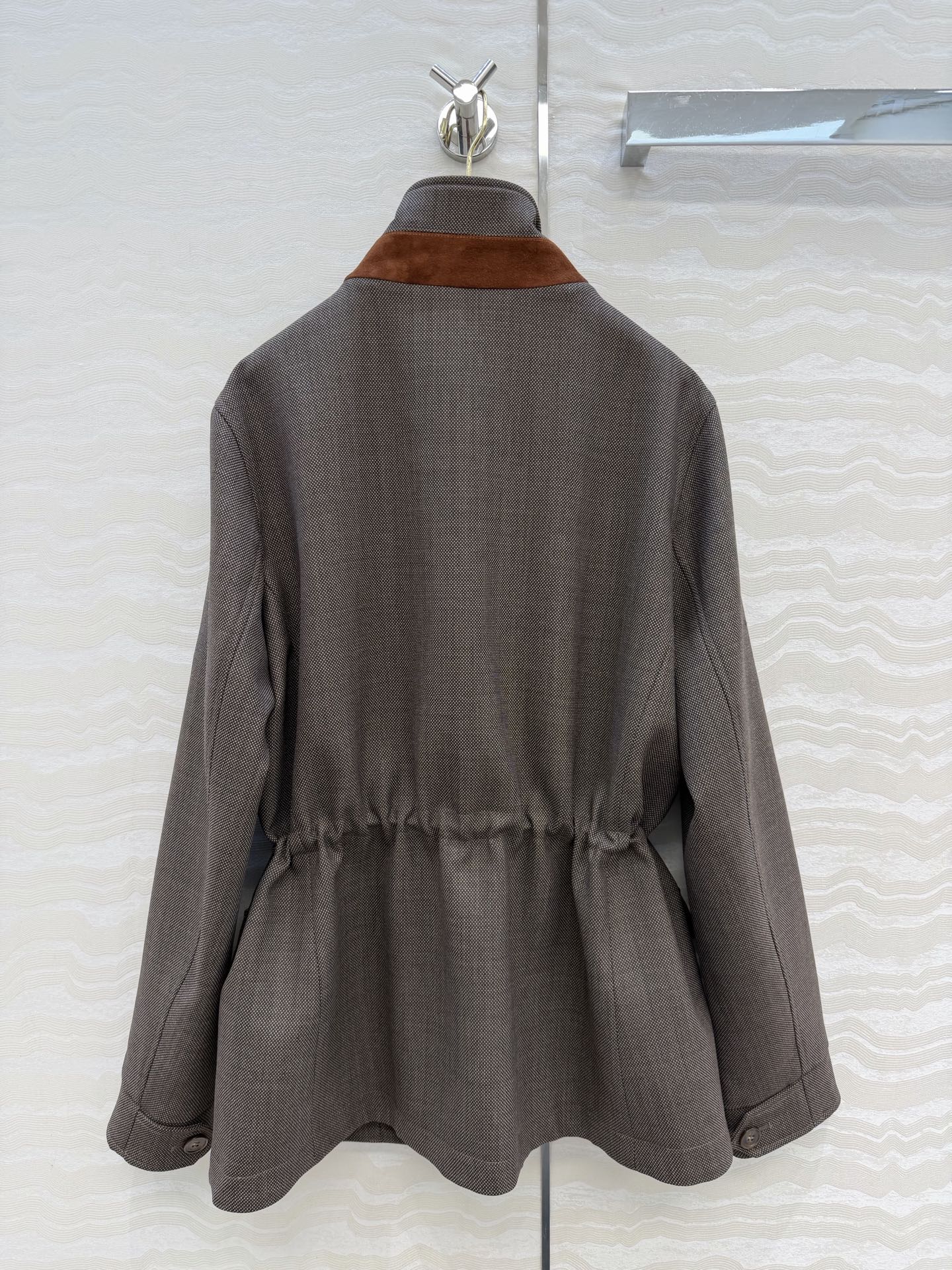 LP 2026 Jacket Taupe Acetate Wool 373538