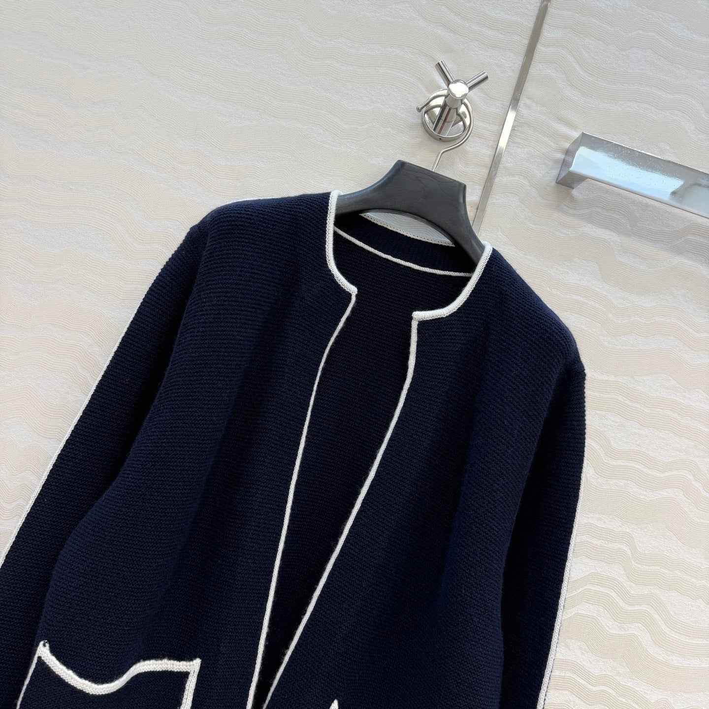 CC 2026 Sweaters Navy Blue Wool