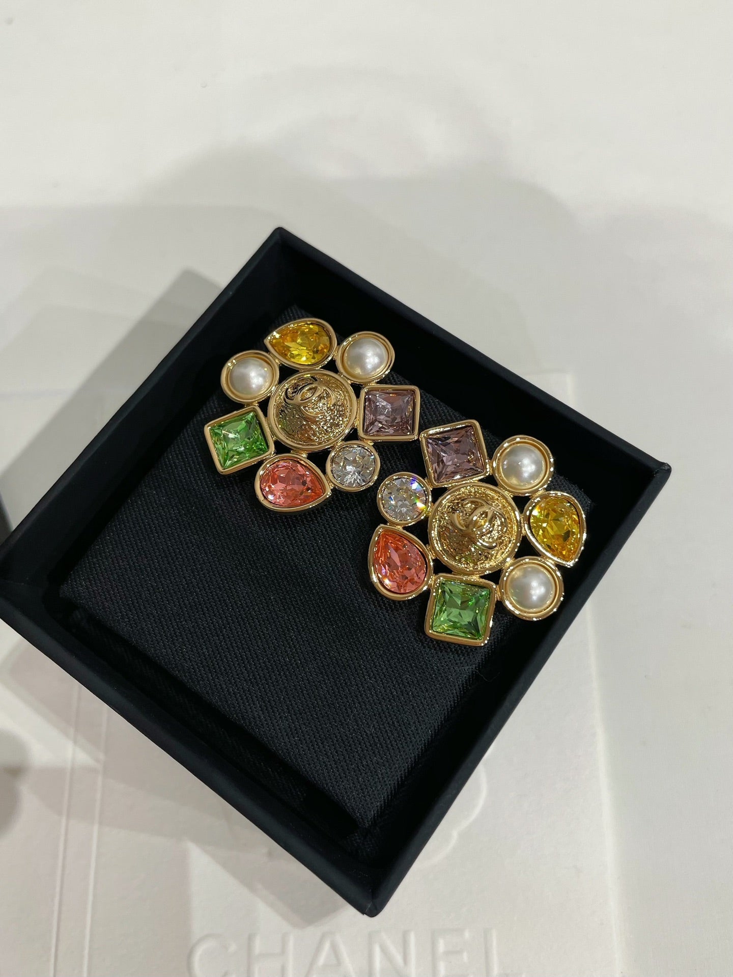 CC 26FW Colored Gold Earrings 023