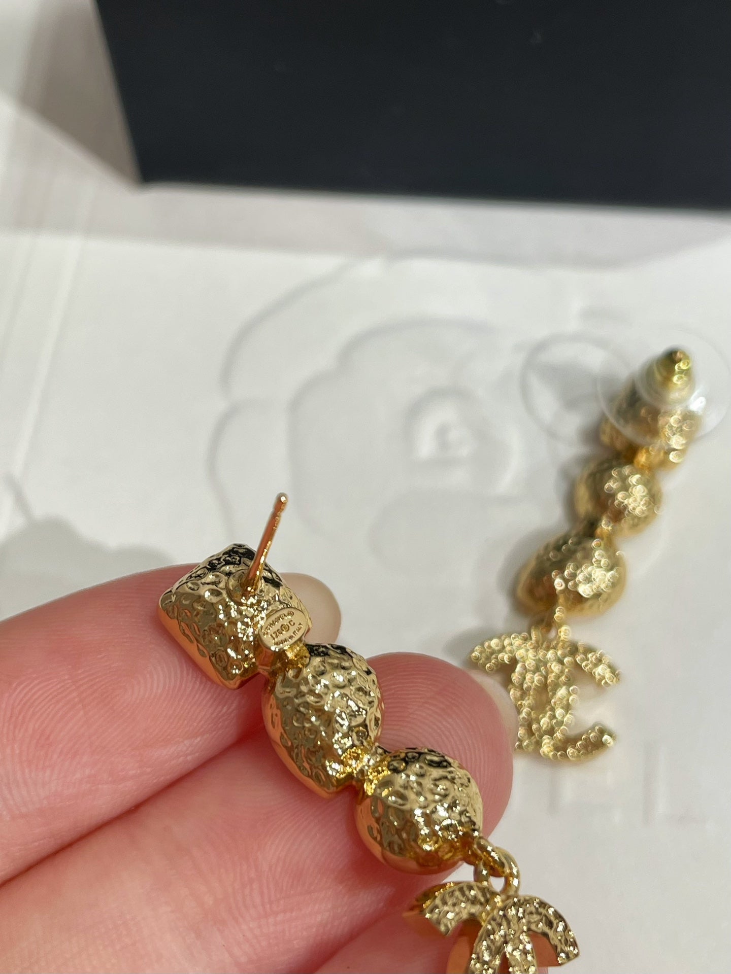 CC 26FW Colored Gold Earrings 022