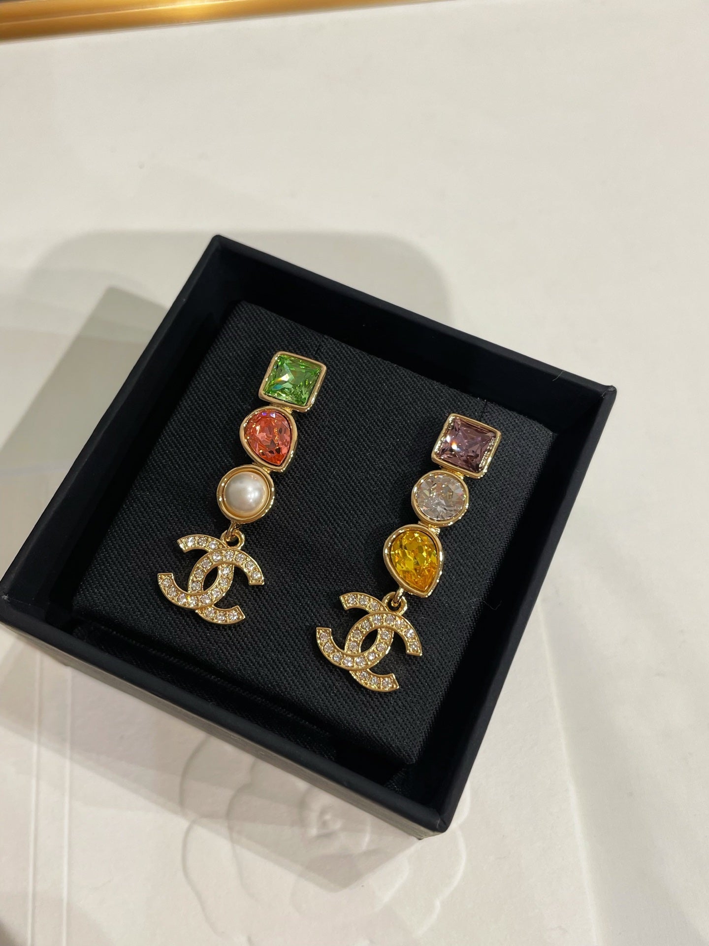 CC 26FW Colored Gold Earrings 022
