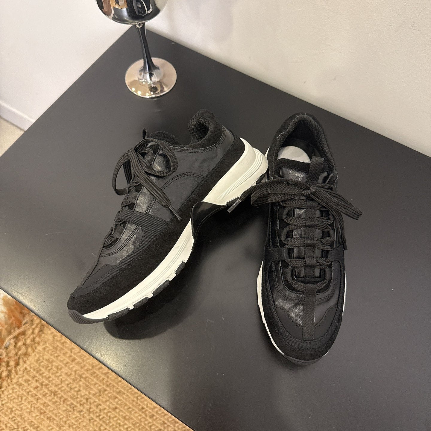 CC 25 Sneaker Black Cowhide 330791