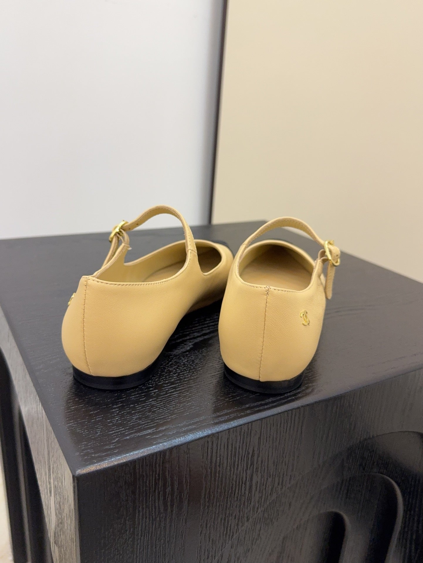 CD FW Mary Janes Yellow Lambskin & Grosgrain 505041