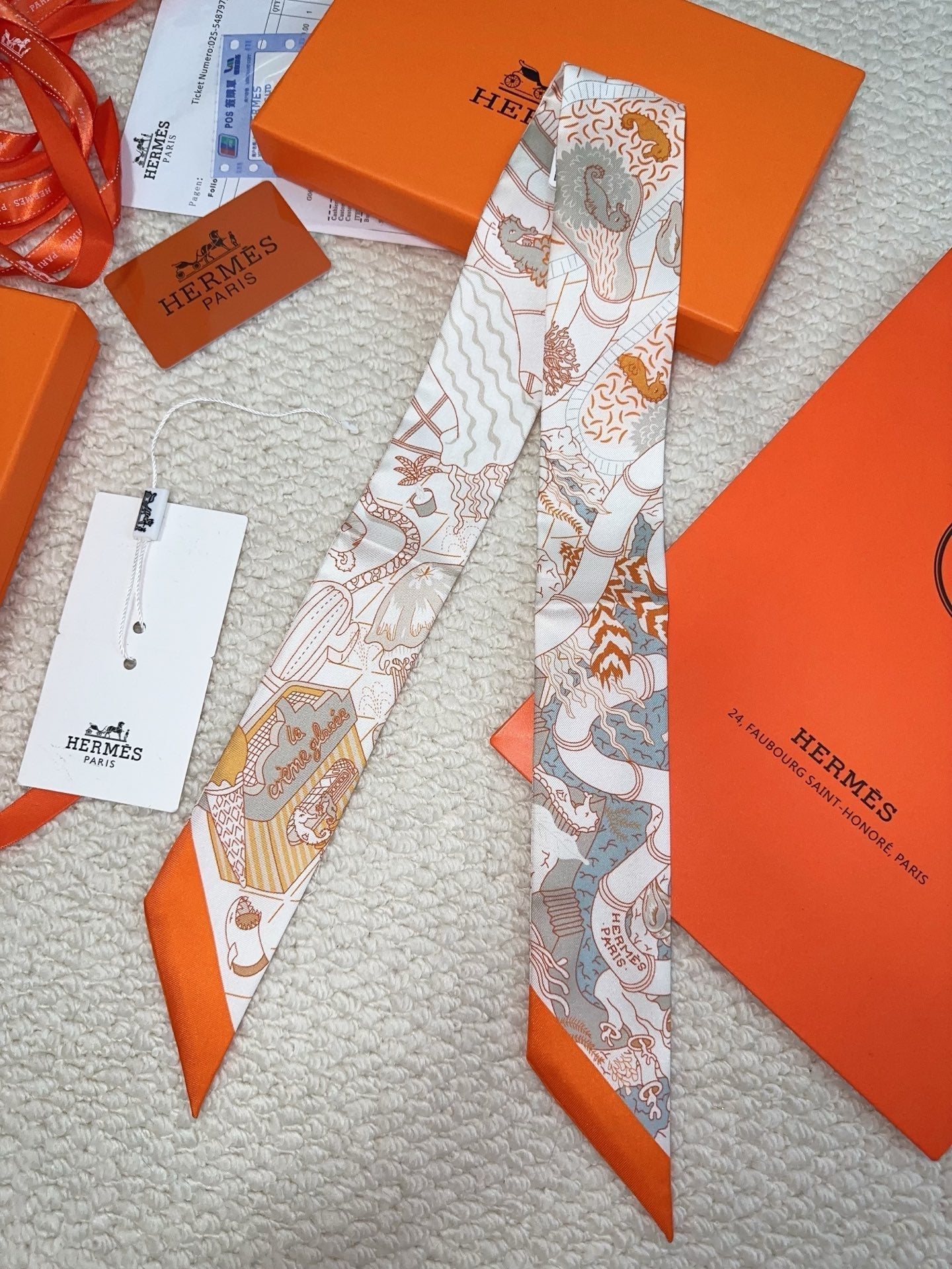 Hermes 26s Scarf 86 In Silk 309654