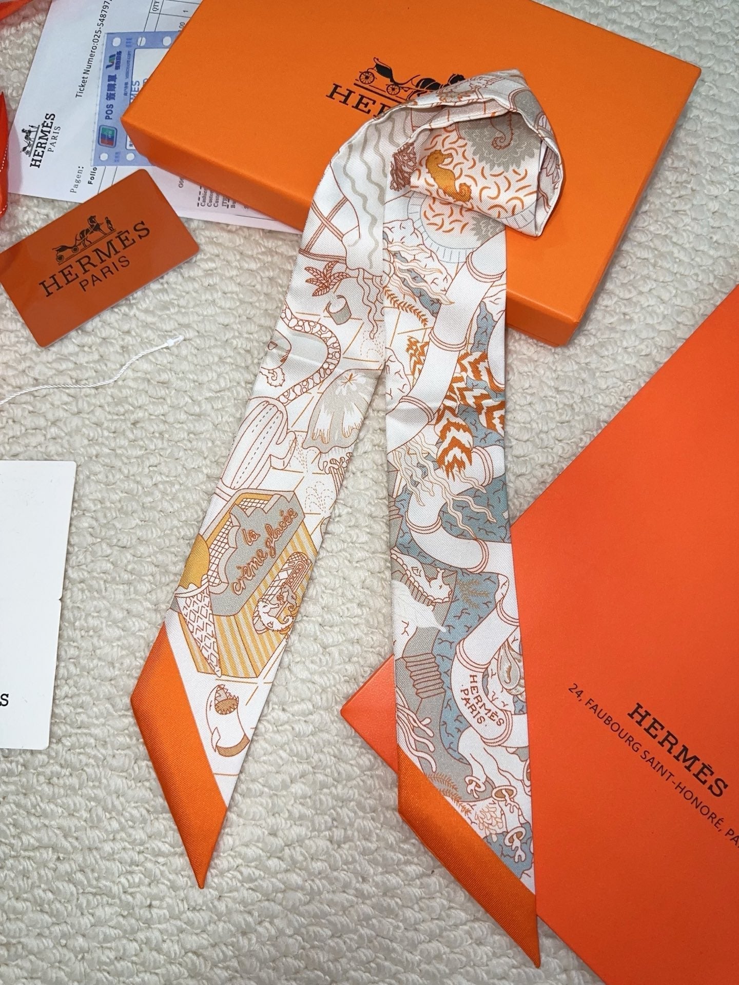 Hermes 26s Scarf 86 In Silk 309654