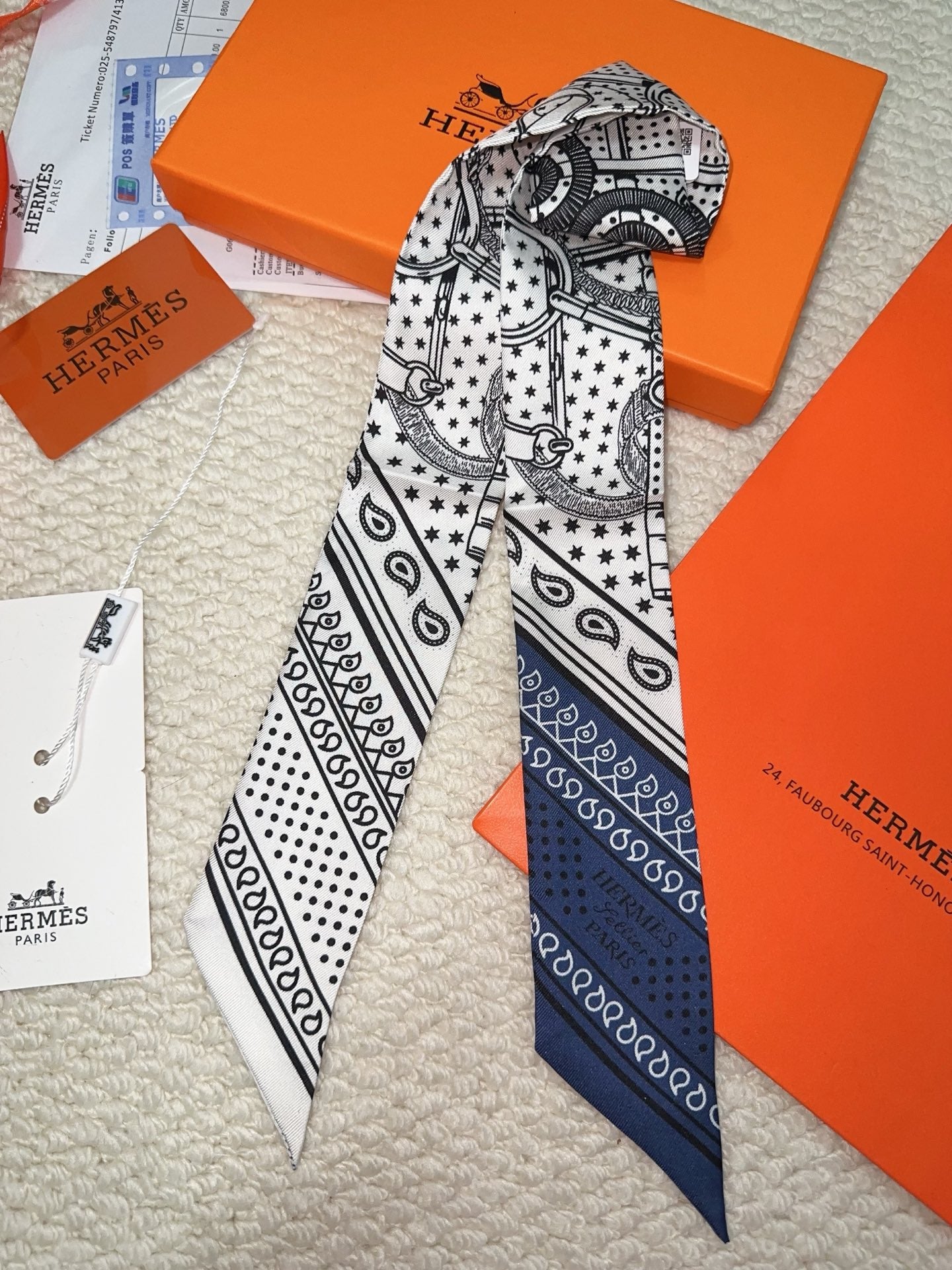 Hermes 26s Scarf 86 In Silk 309655