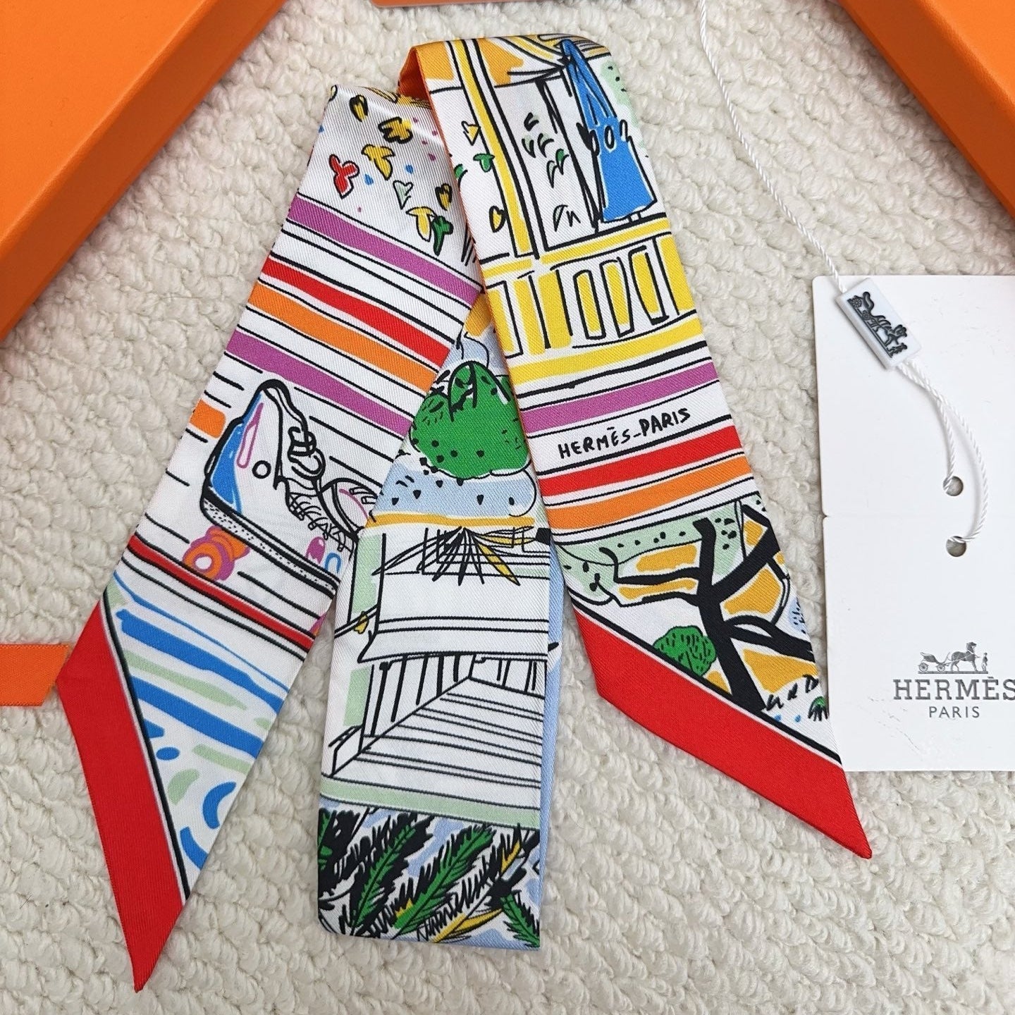 Hermes 26s Scarf 86 In Silk 309661