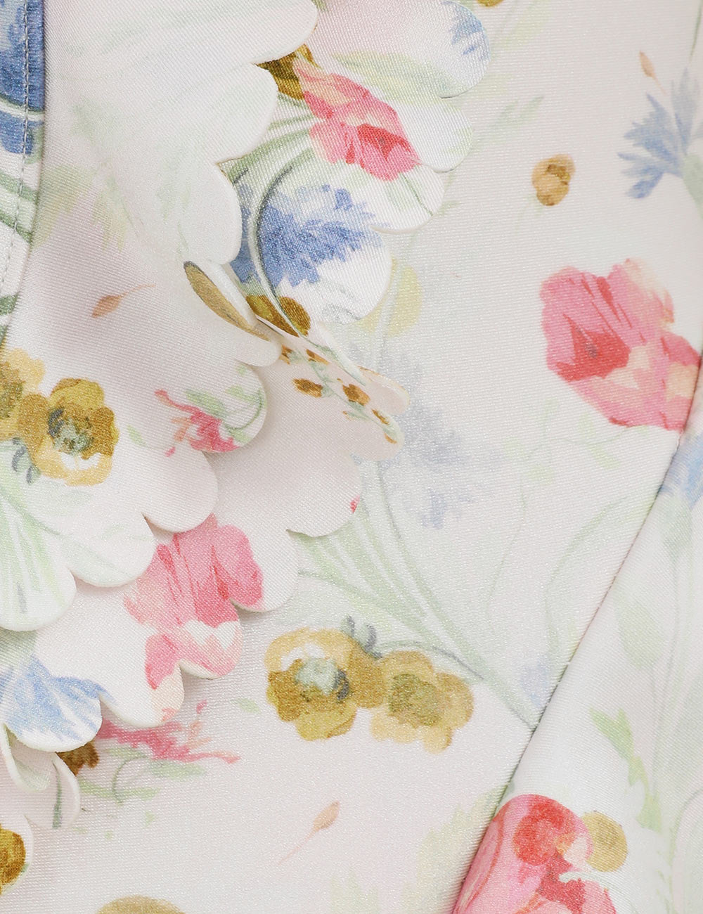 Zimmermann Summer Swim Cream Bouquet Floral Cotton 342363