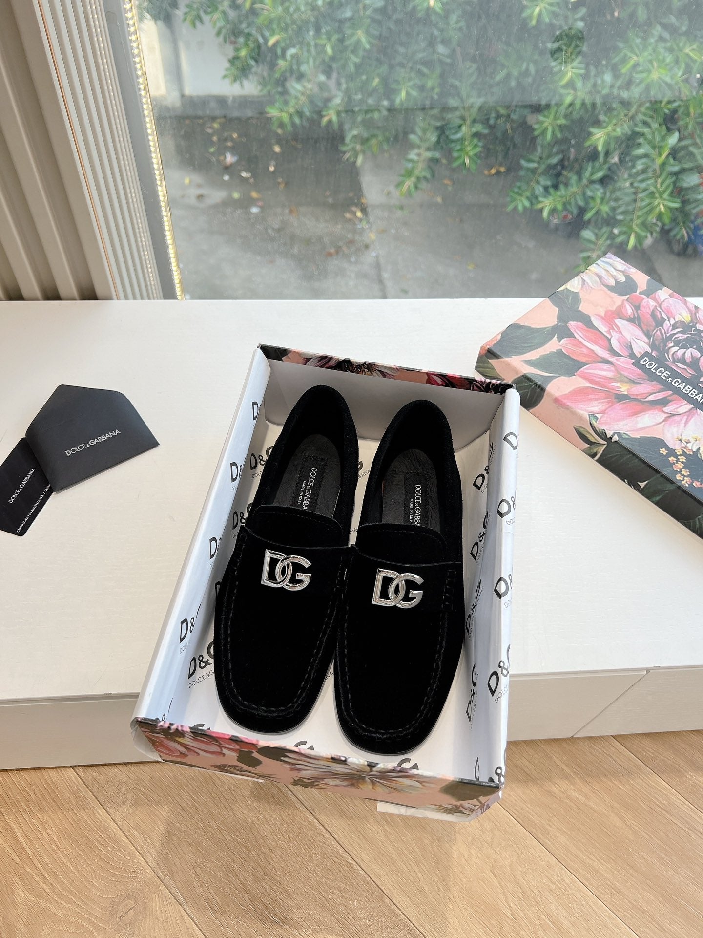 DC 25 Mary Jane Loafers Multicolor Suede 116946