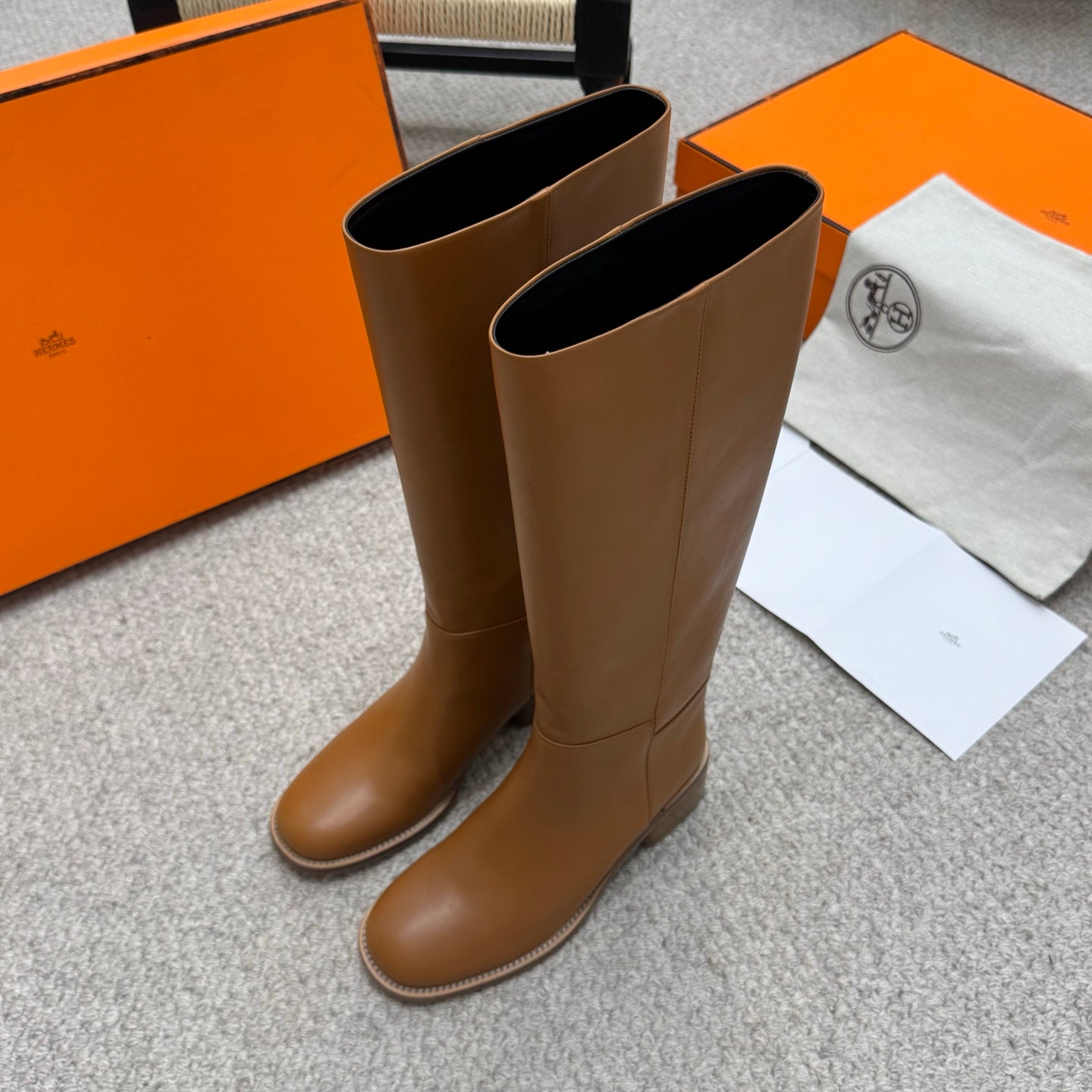 HM Lasso 40 Boot Brown Cowhide 523212