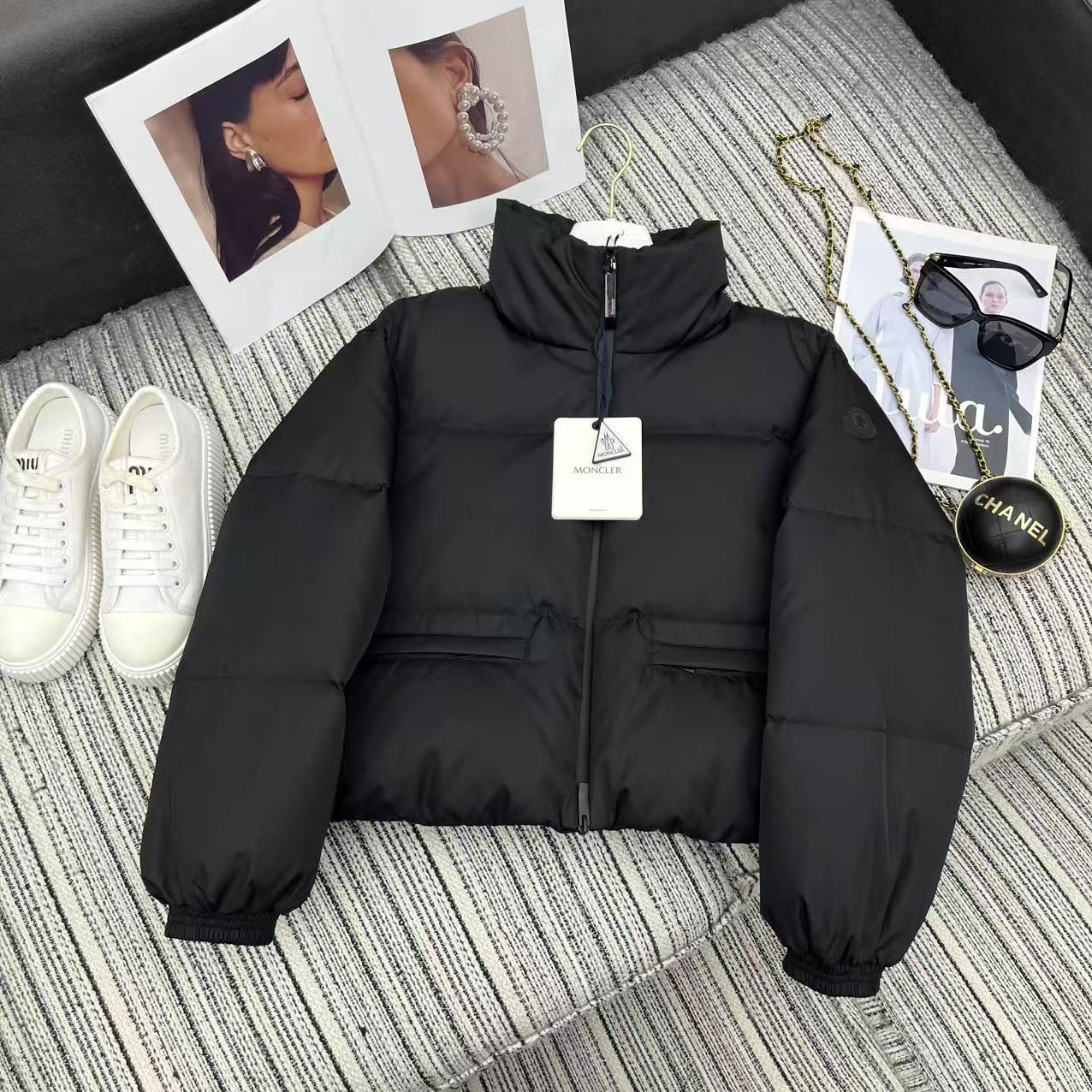 MC Vissec Short Down Jacket Black Down Feather