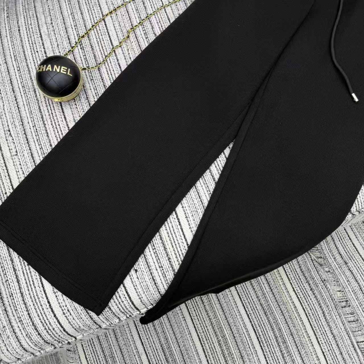 Chanel 2025 Pant Black Wool 318973