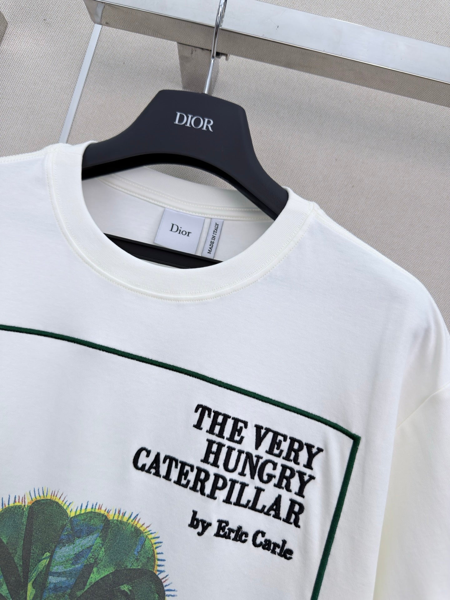 CD Dior x The Very Hungry Caterpillar T-Shirt White Cotton