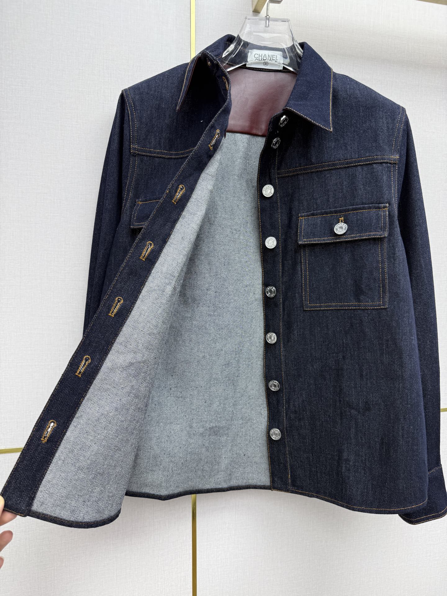 CC Fall Winter 2026 Shirt Jacket Dark Denim Blue 421786