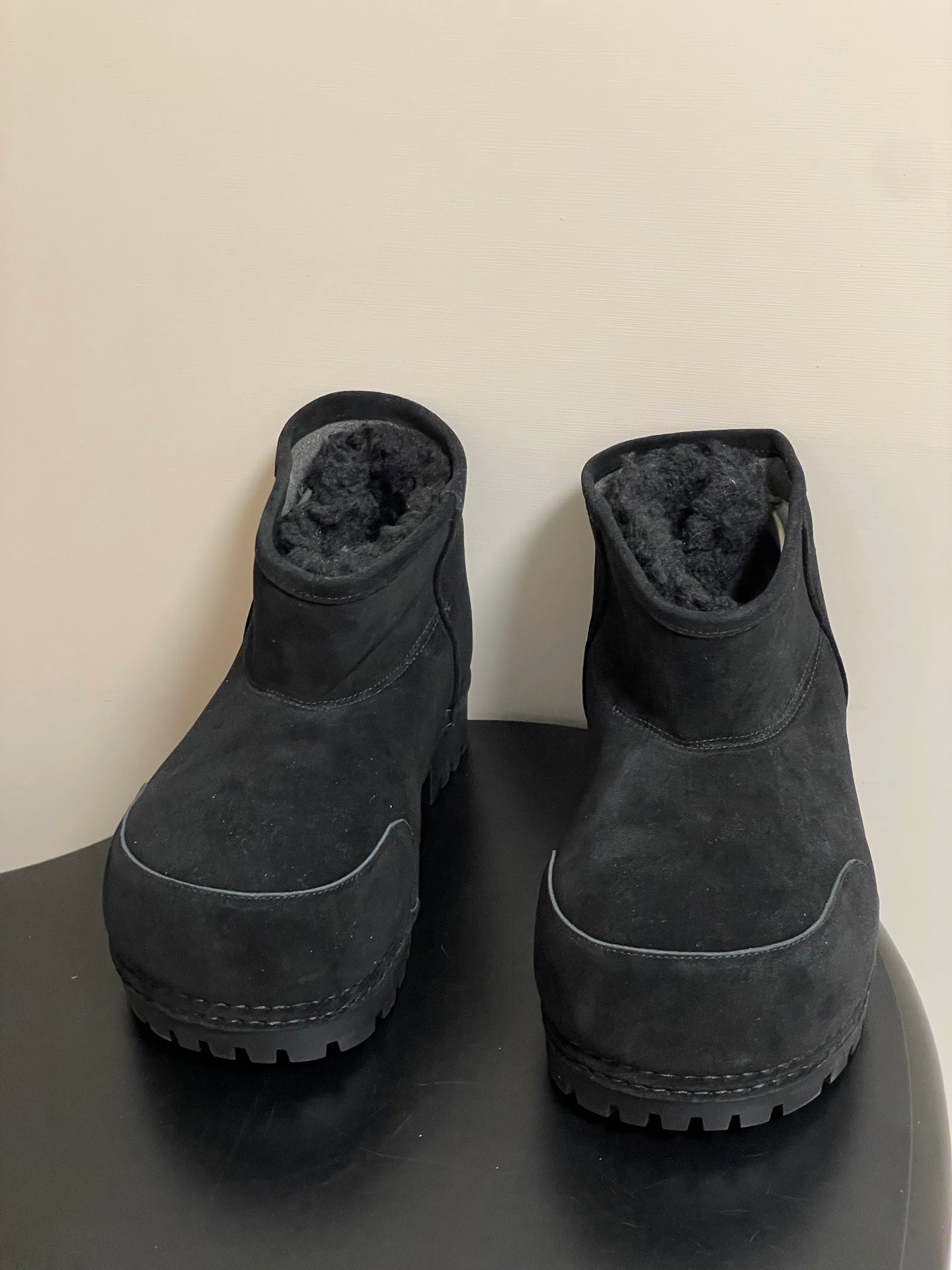 Balenciaga Snow Boots Black Suede 535039