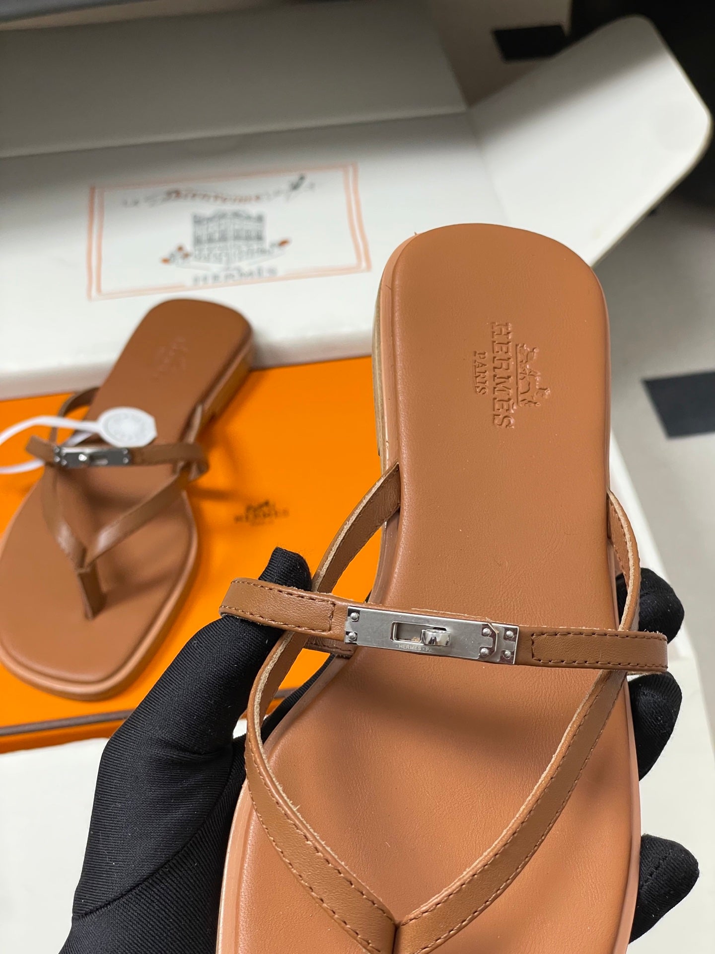 HM Miss Sandal Brown Calfskin 593793
