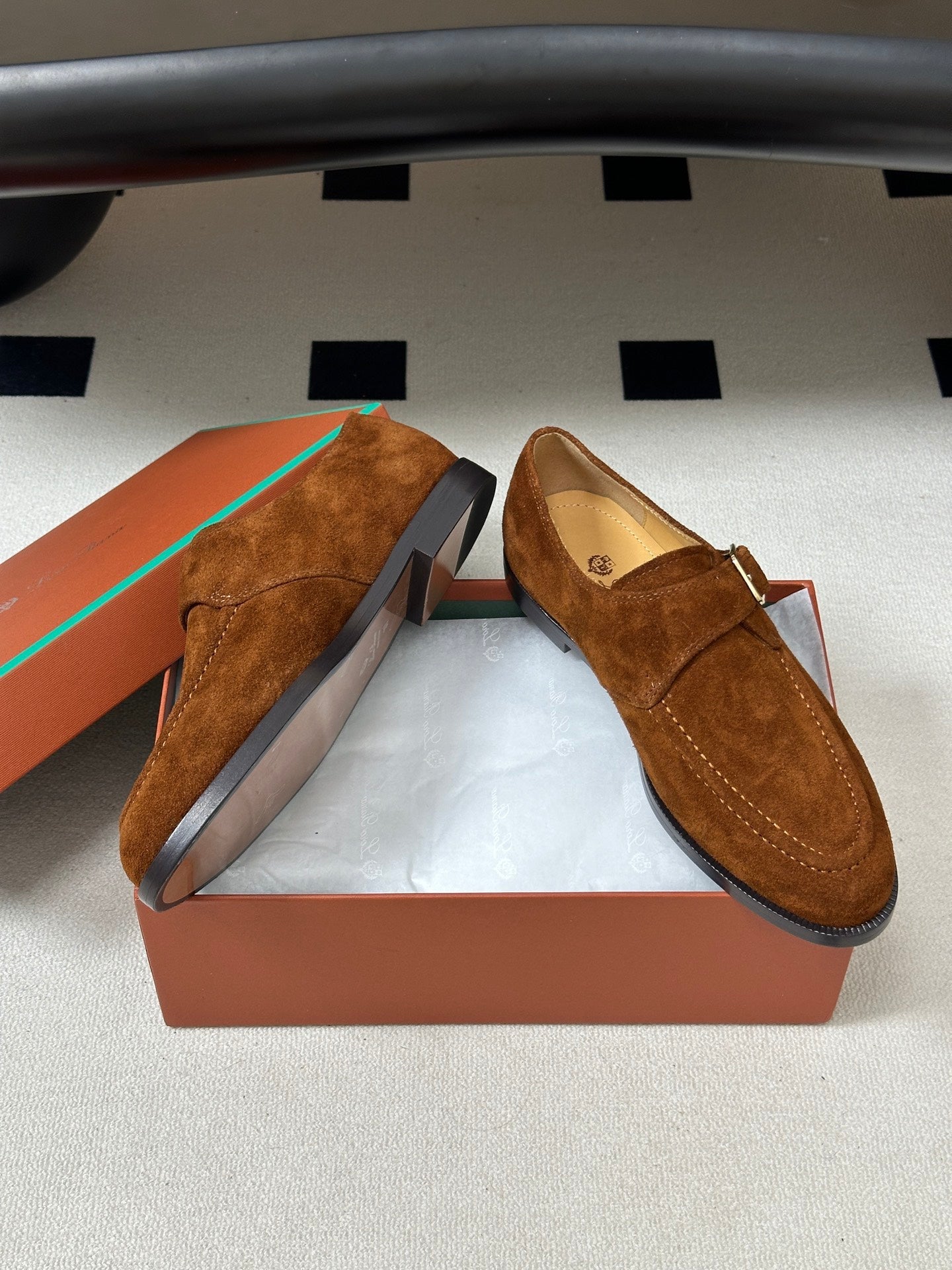 LP Sergio Loafer Brown Suede 903163