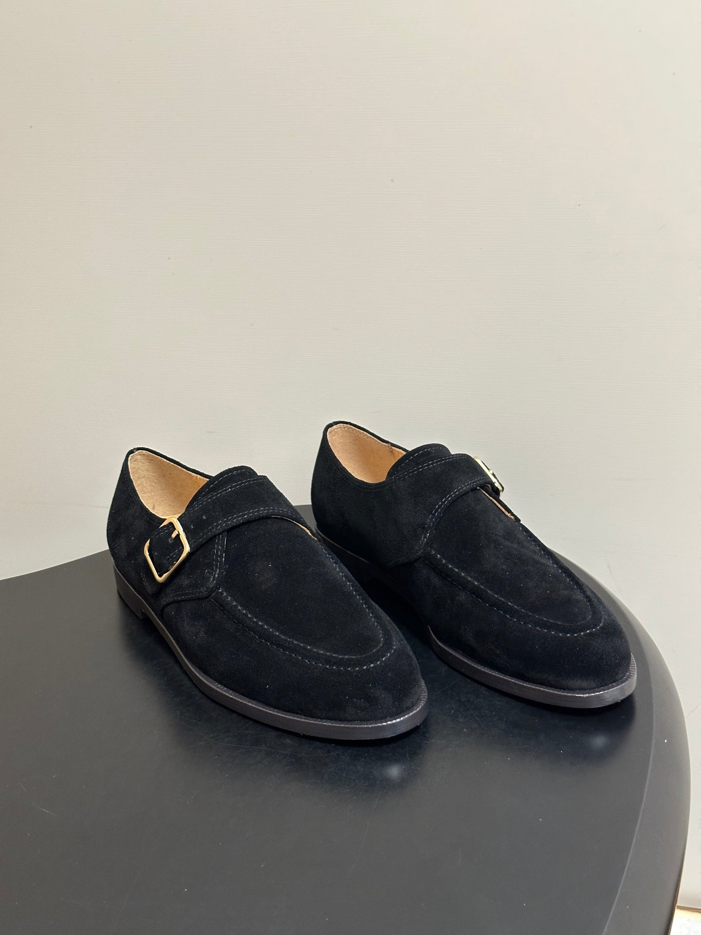 LP Sergio Loafer Black Suede 903166
