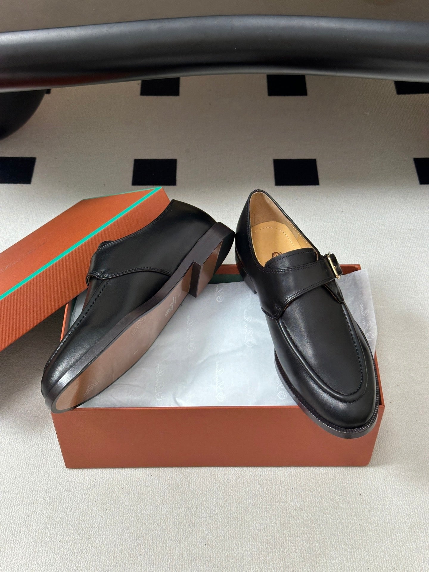 LP Sergio Loafer Black Calfskin 903168