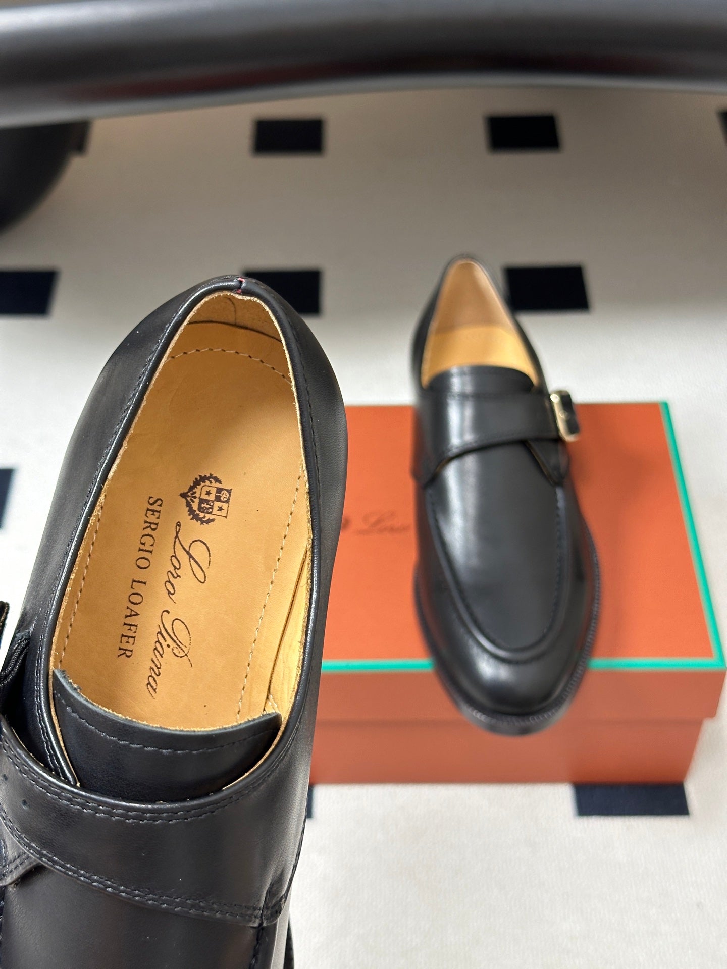 LP Sergio Loafer Black Calfskin 903168