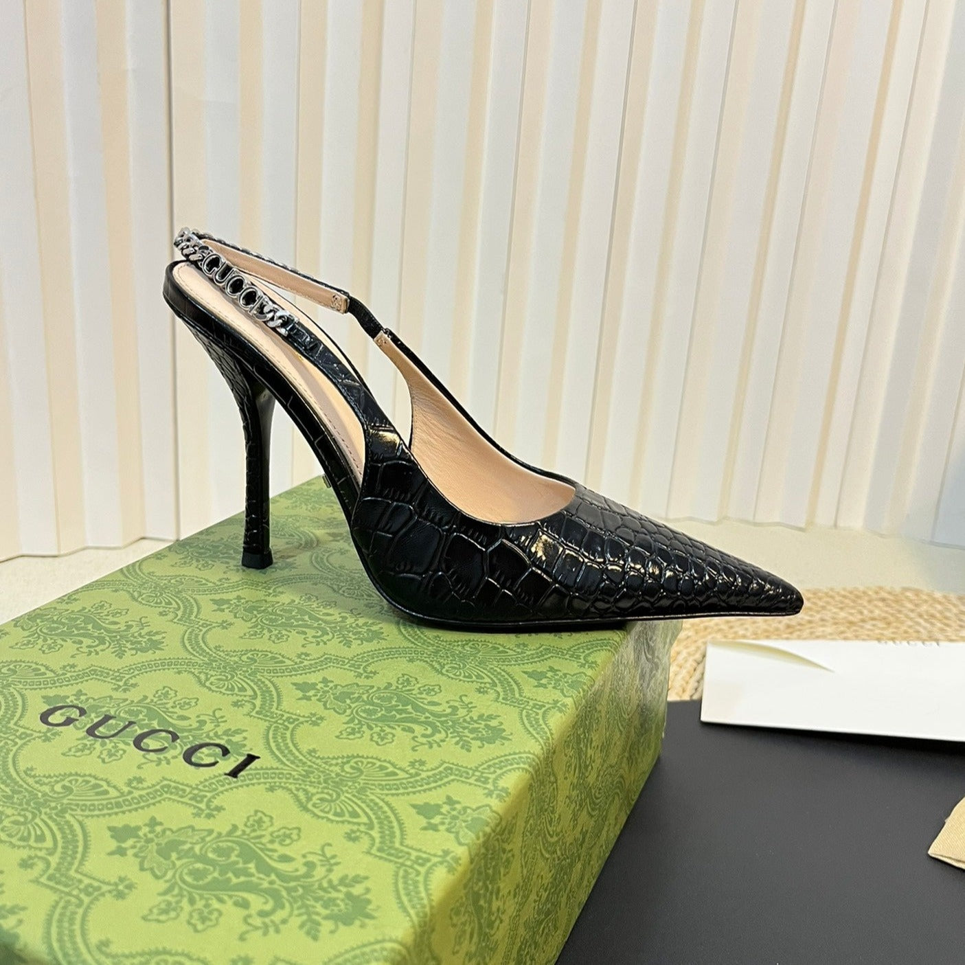 GG Women's High Heels Black