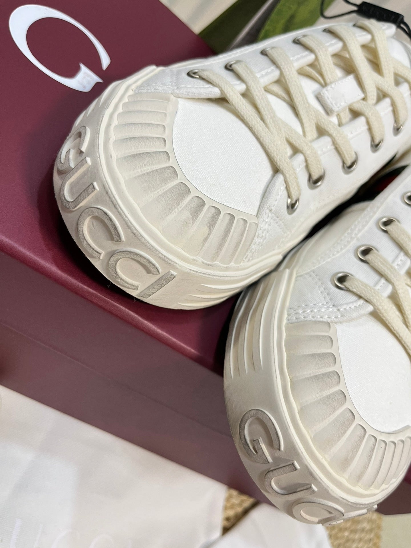 GG Sneaker Julio Canvas Sneakers White