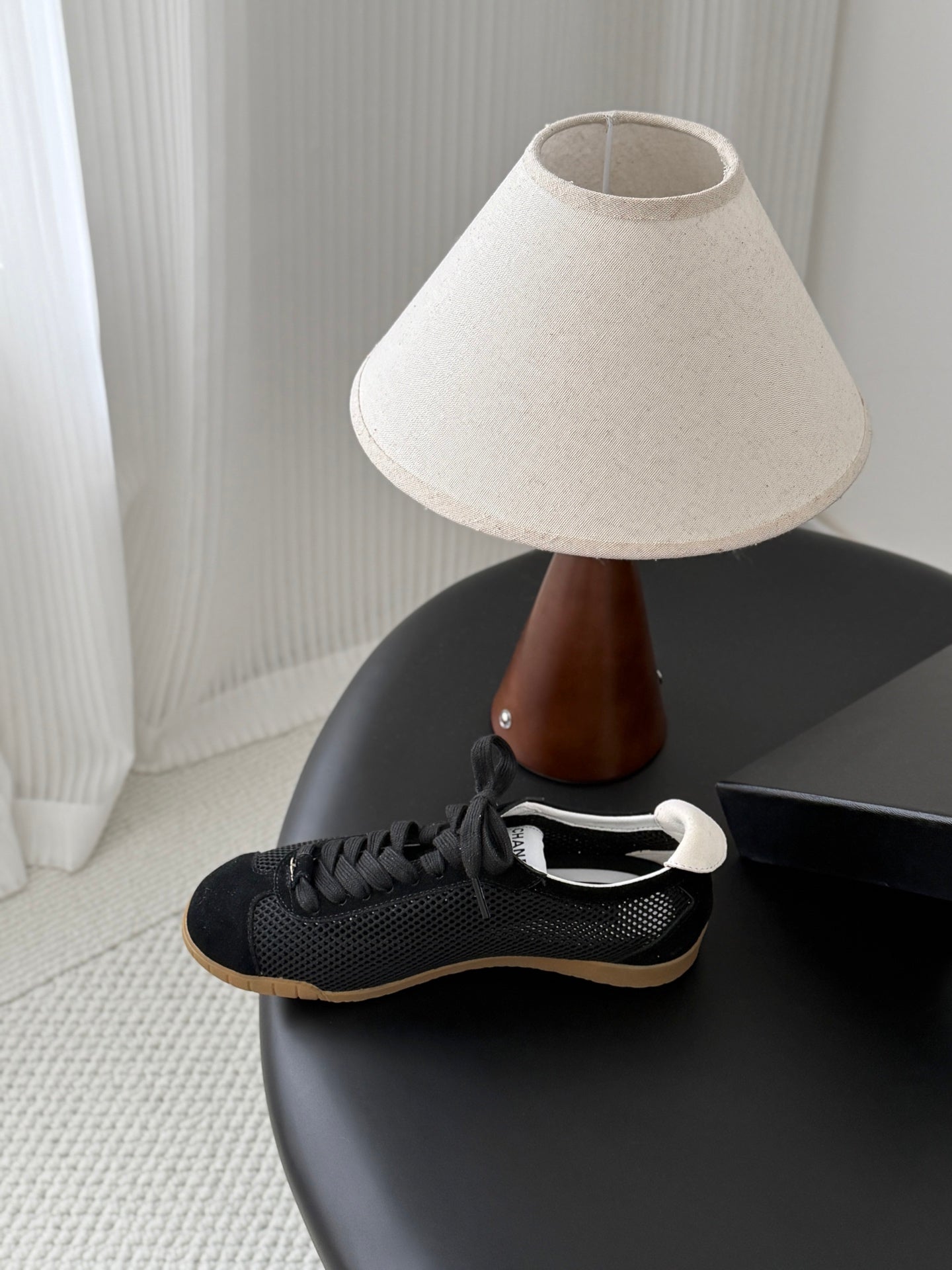 CC 26s Casual Shoes Black Brown Suede 914907