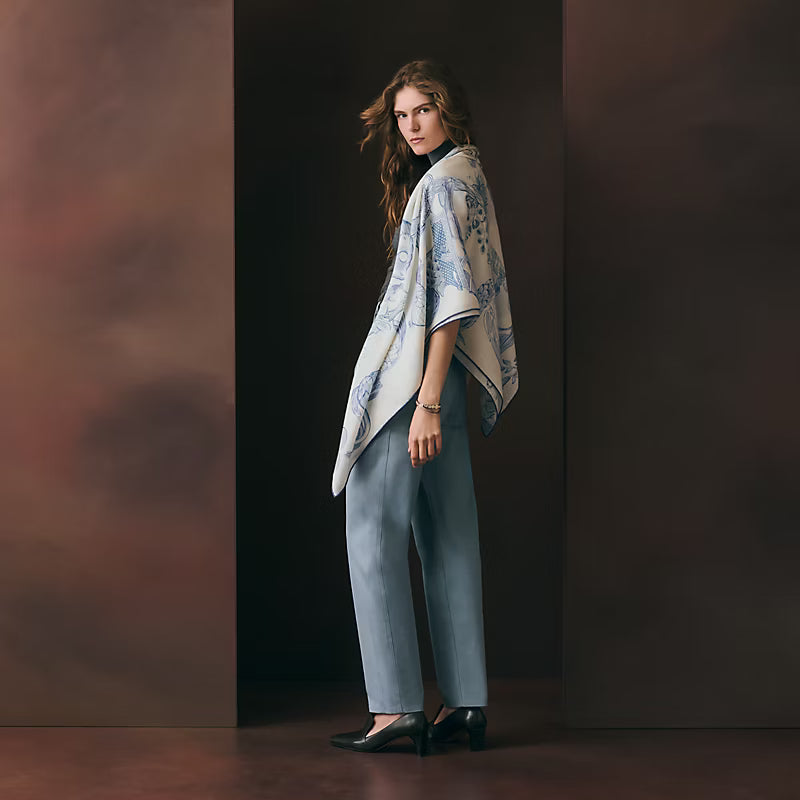 HM 26s Scarf 140 In Cashmere And Silk 513483
