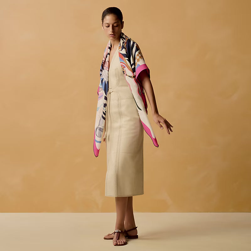 HM 26s Scarf 140 In Cashmere And Silk 498169