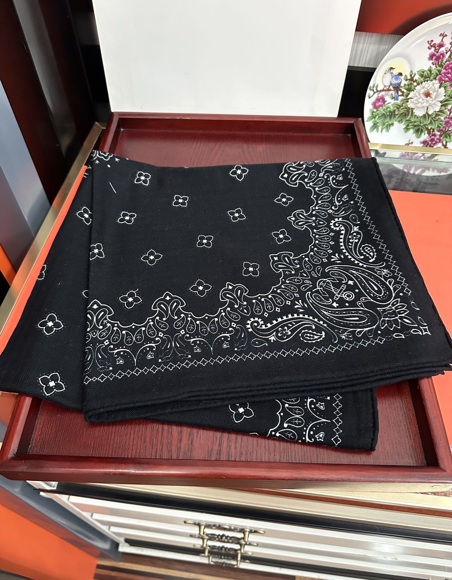 Celine Scarf 65x185cm Black Cashmere 286305