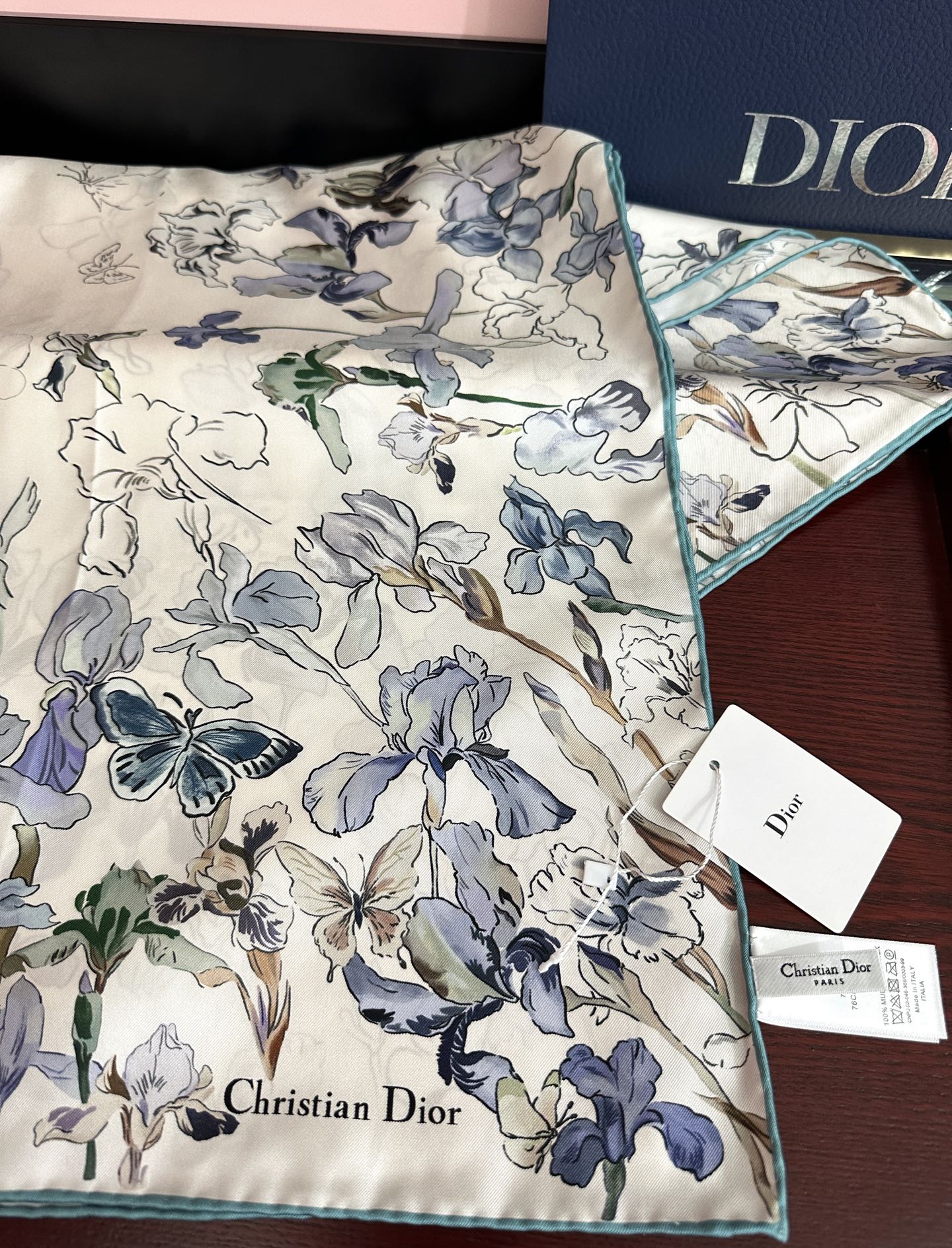 Dior 26s Scarf 90cm Silk 304667