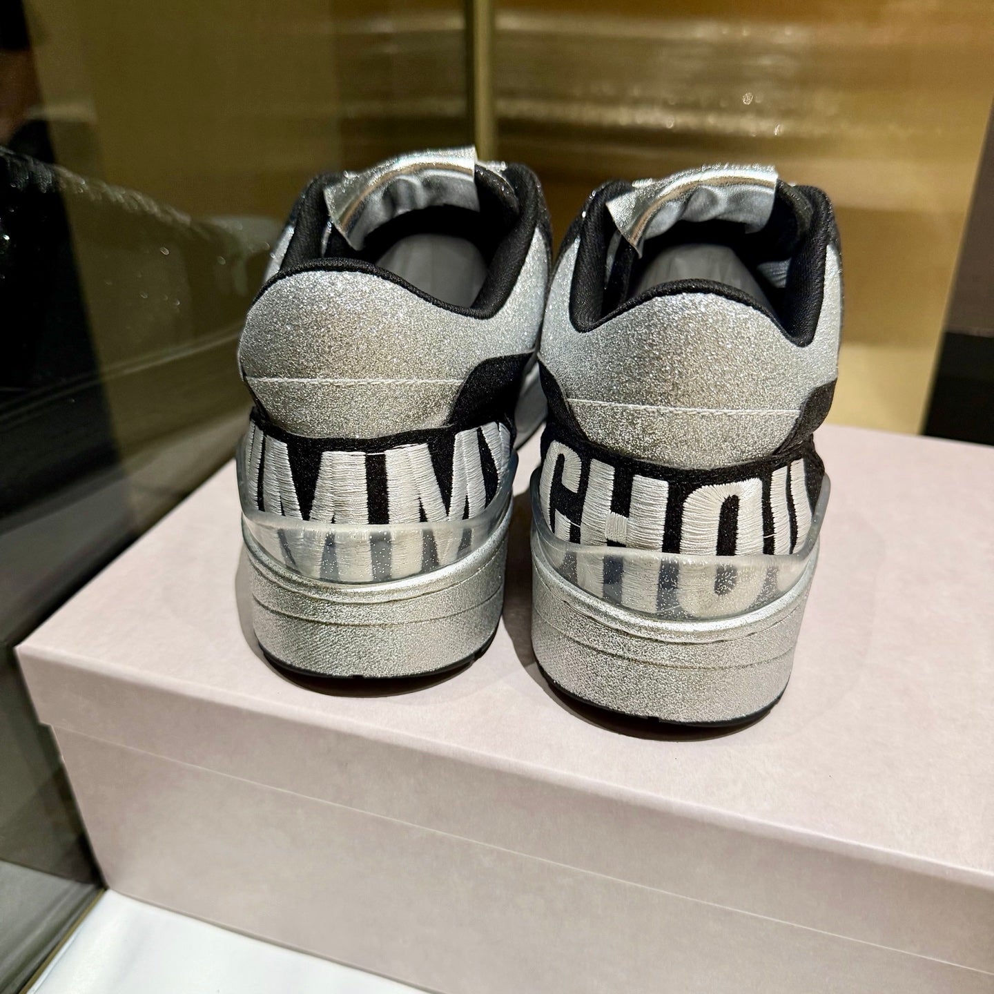 Jimmy Florent Sneaker Black Grey Glitter 715037