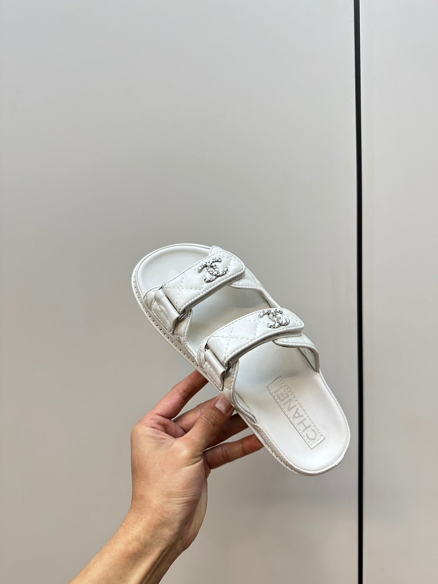 CC 26s Dad Sandal White Sheepskin 965033