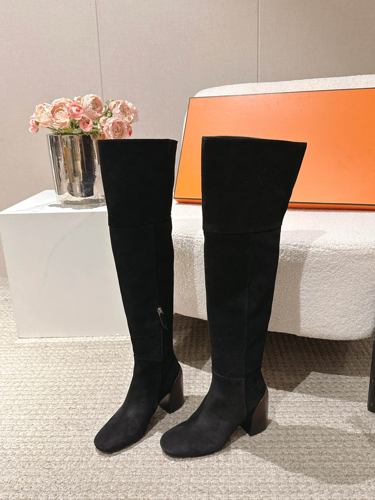 Hermes 26s Nalla High Boots 168289