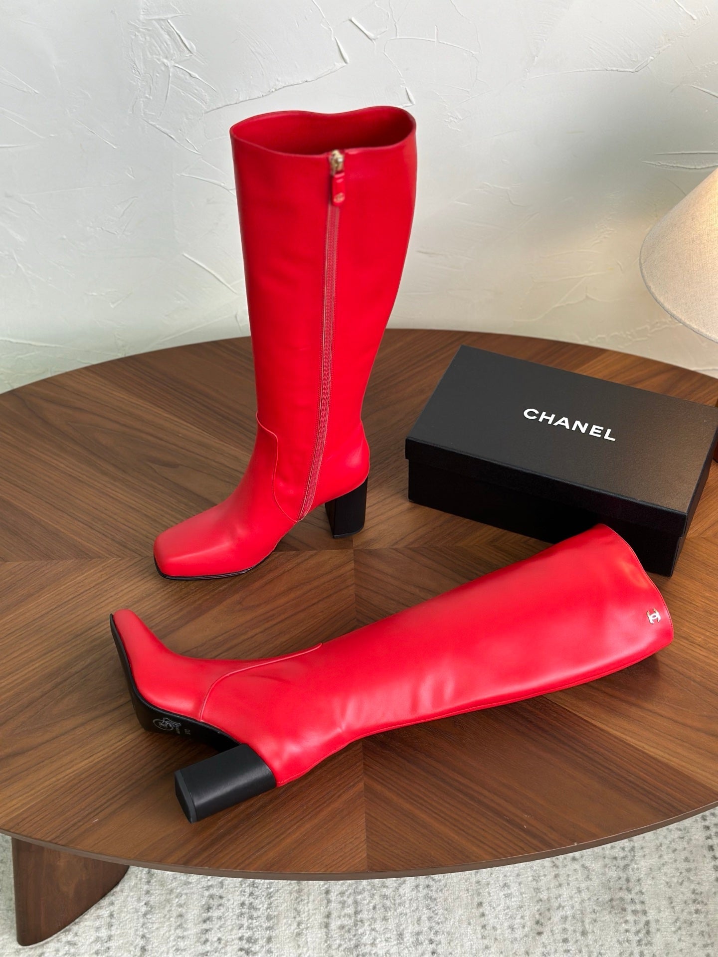 CC 26s Long Boot Red Lambskin 938110