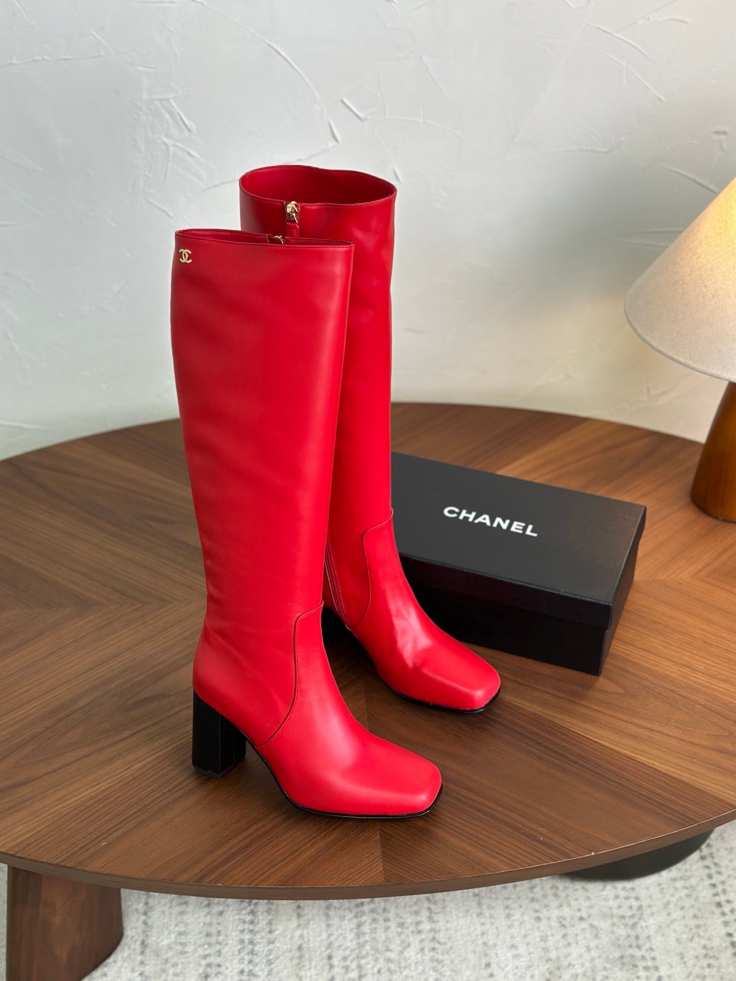 CC 26s Long Boot Red Lambskin 938110