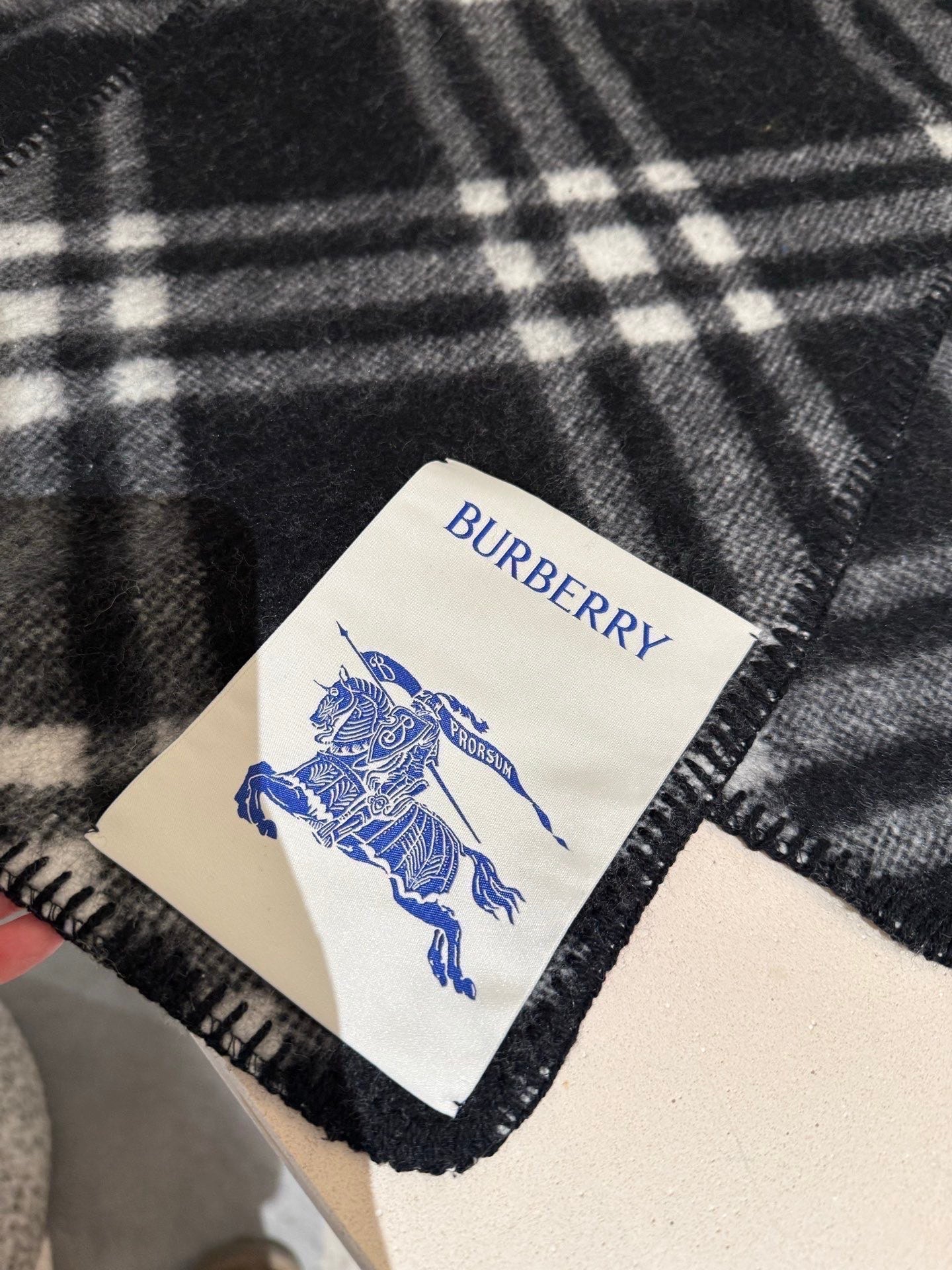 Burberry 26s Scarf 180cm Cashmere 441249