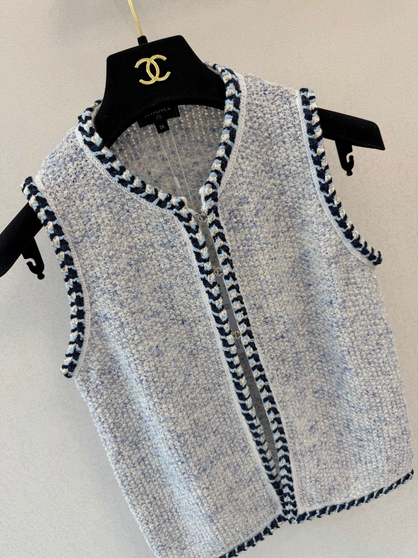 CC 26s Vest Grey Cotton Wool 424784
