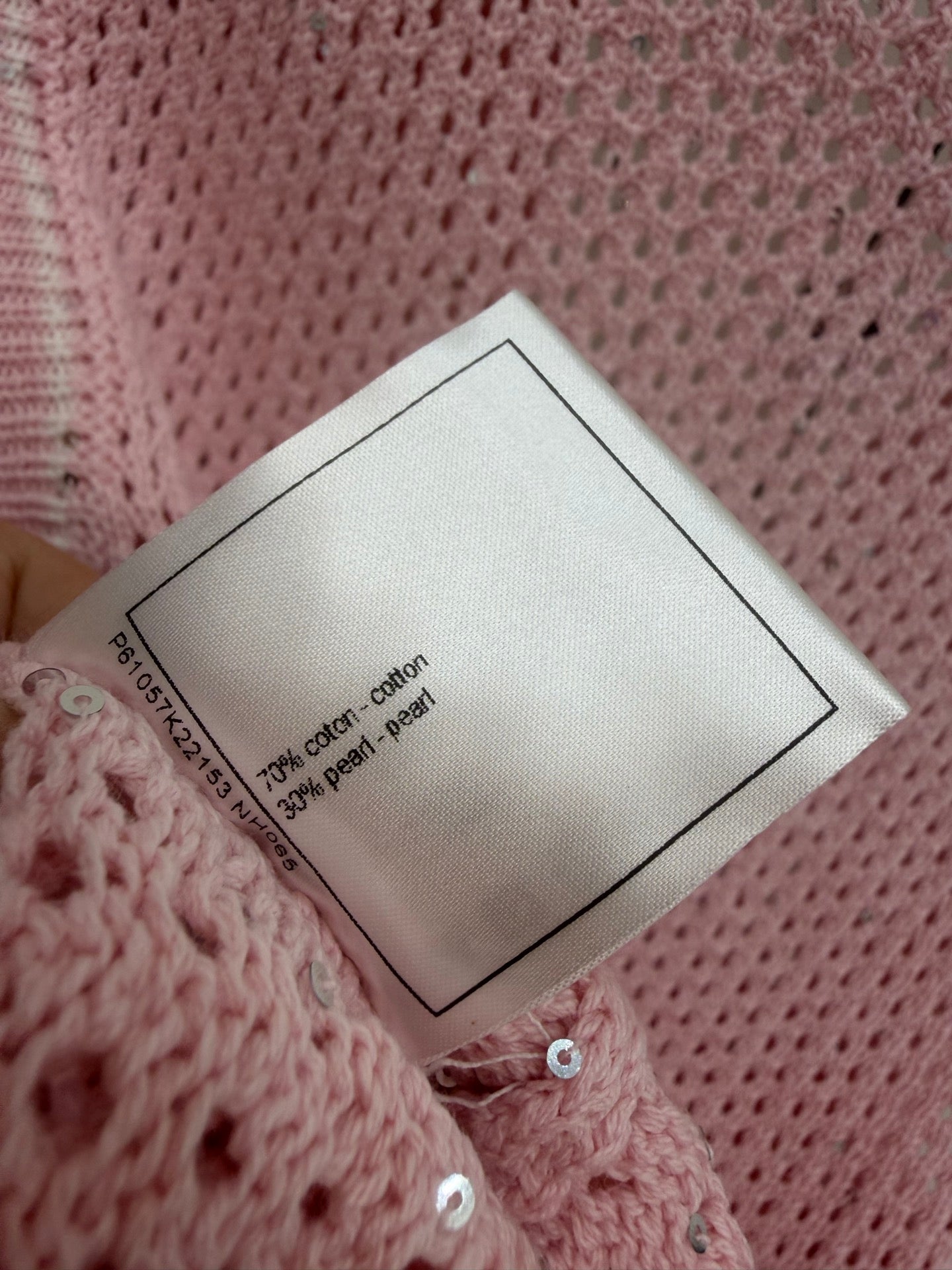 CC 26s Vest Pink Cotton 394846