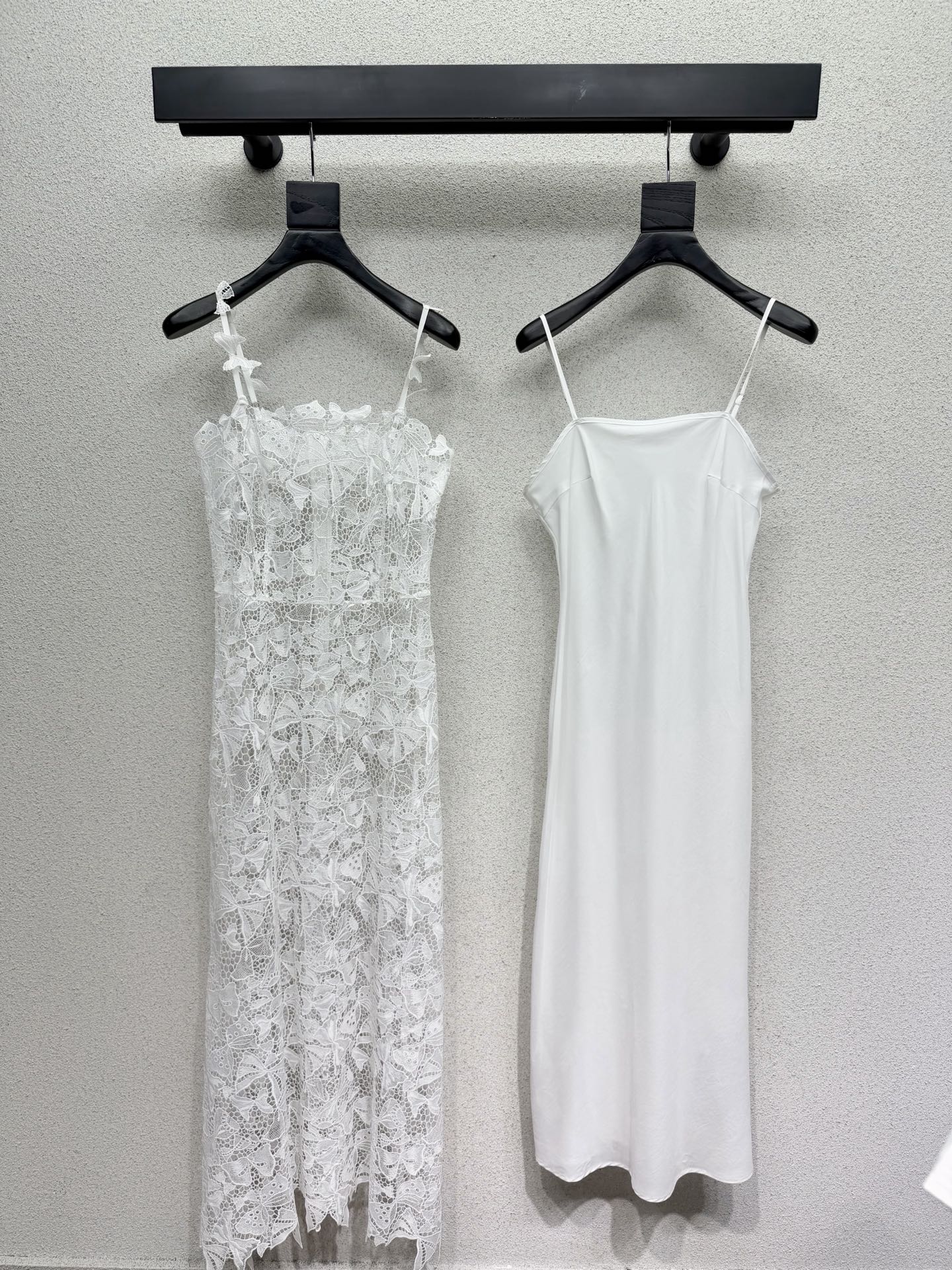 CD Water-soluble Floral Lace Long Dress 393910